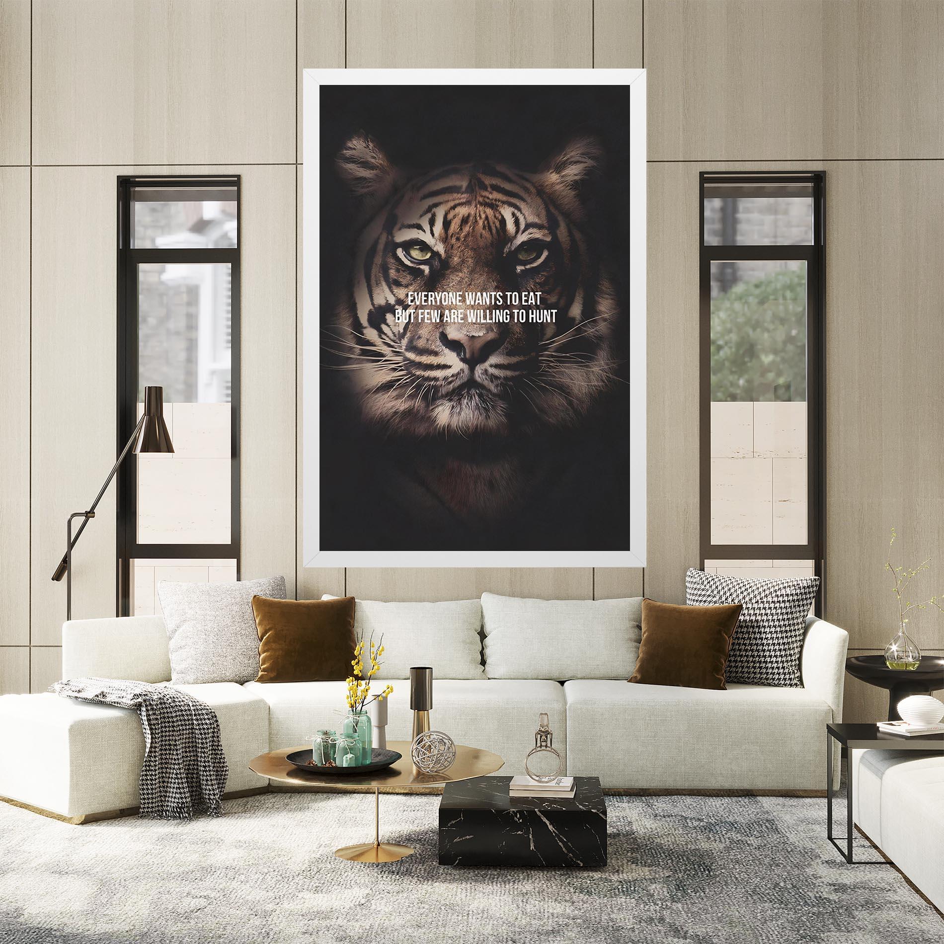 Tablou Canvas Willing To Hunt mockup 2