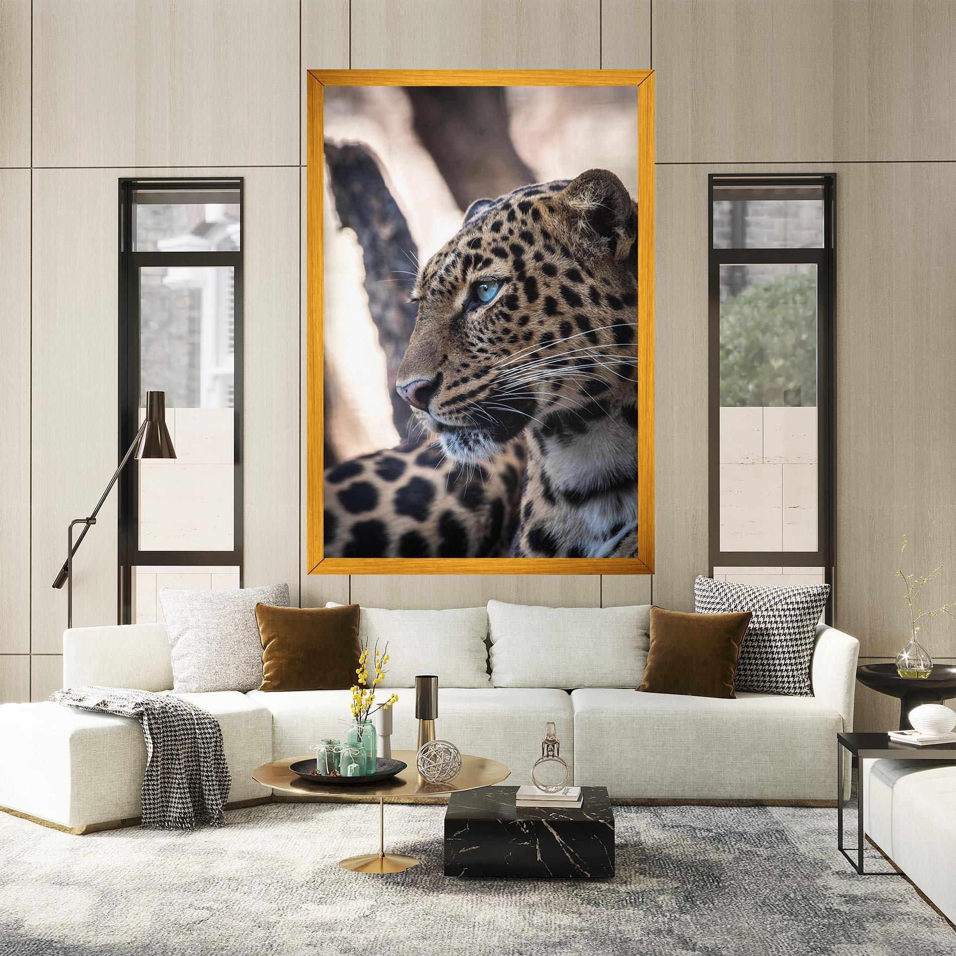 Tablou Canvas Blue Tiger mockup 2