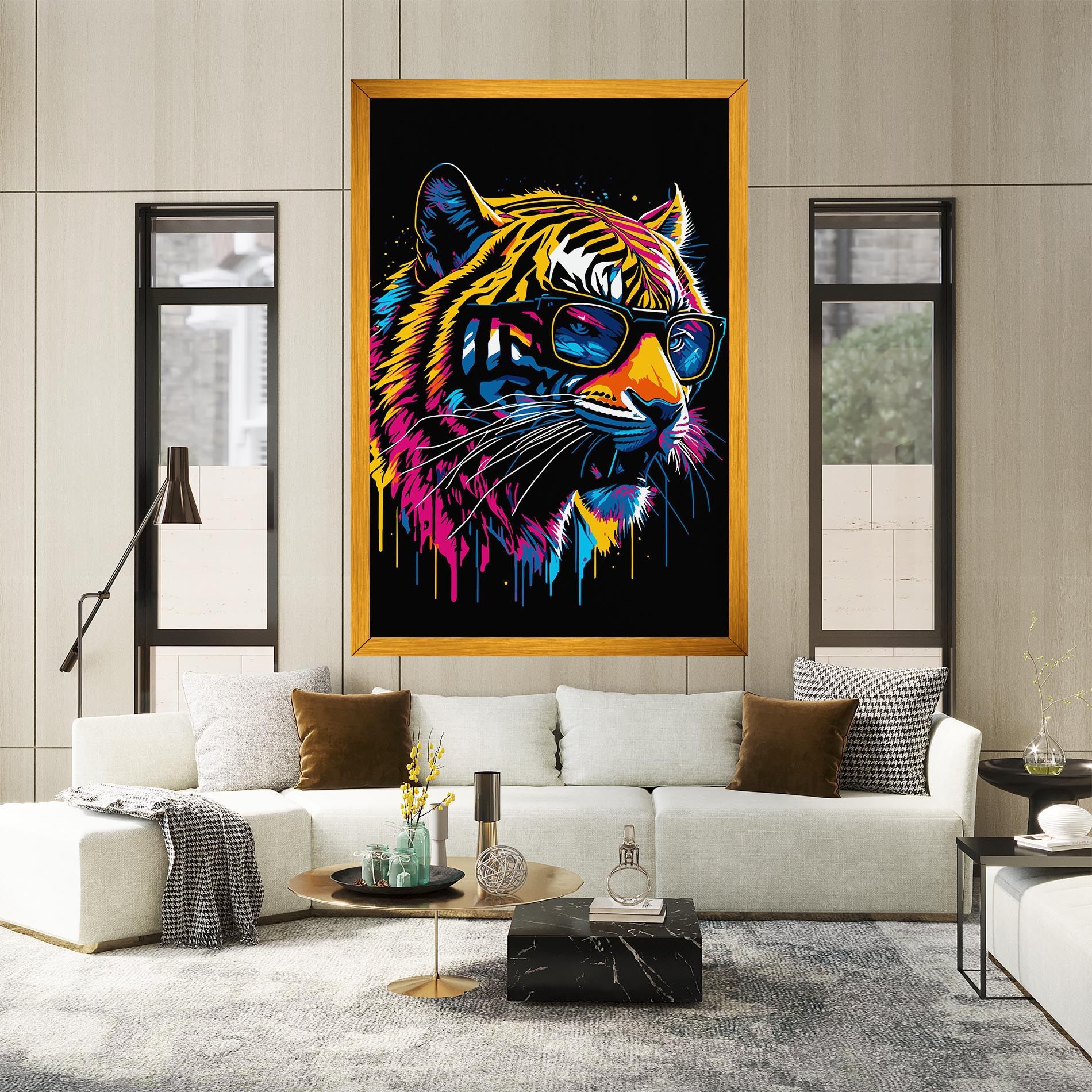 Cool Tiger mockup 2