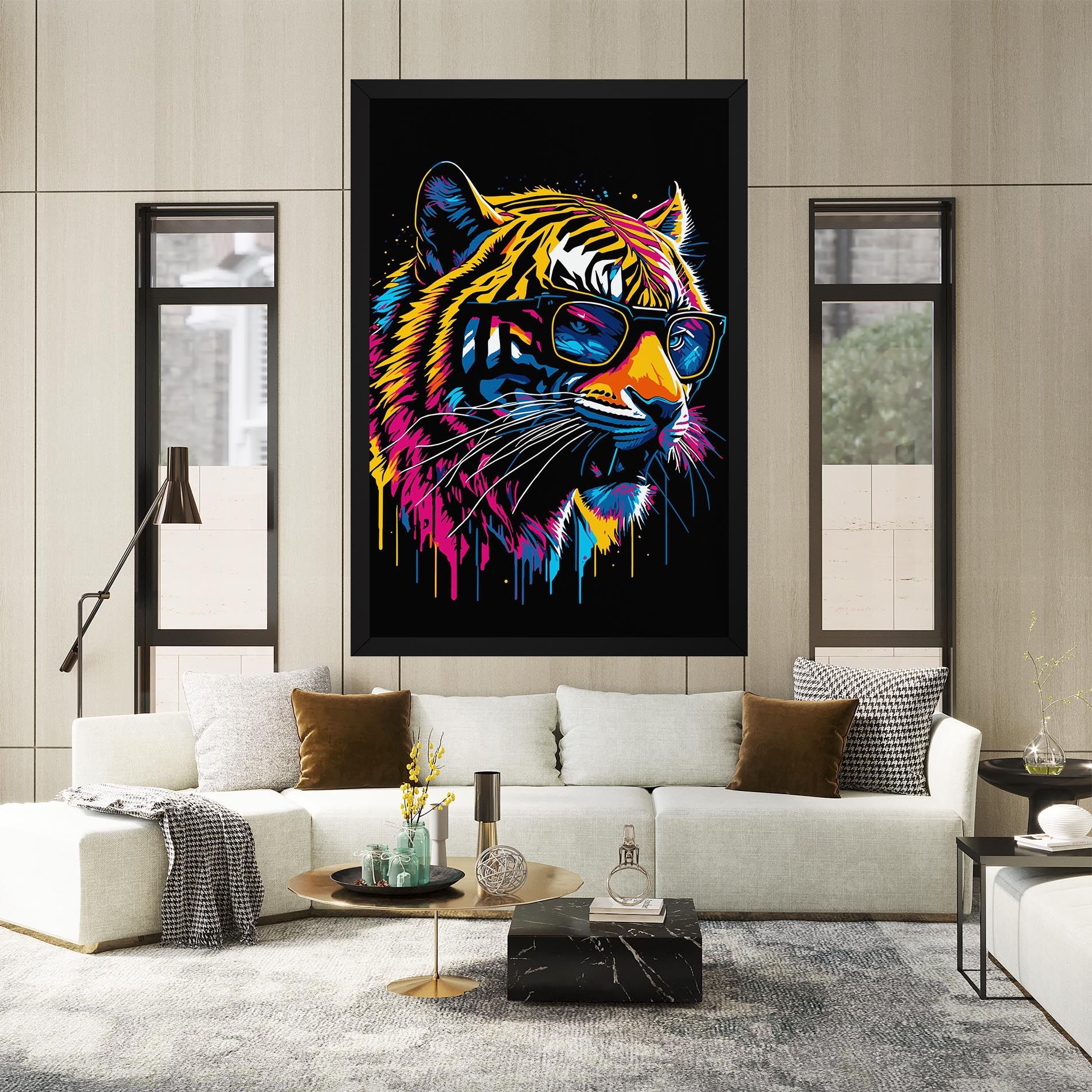 Cool Tiger mockup 2