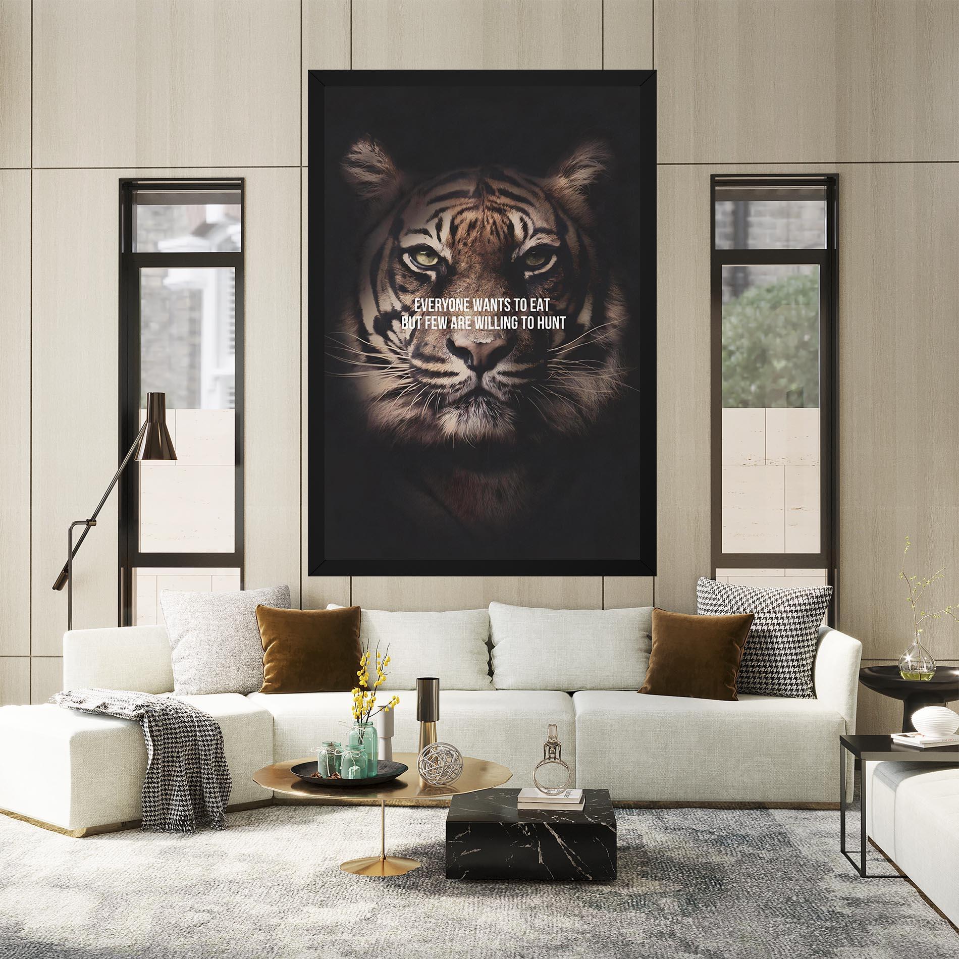 Tablou Canvas Willing To Hunt mockup 2