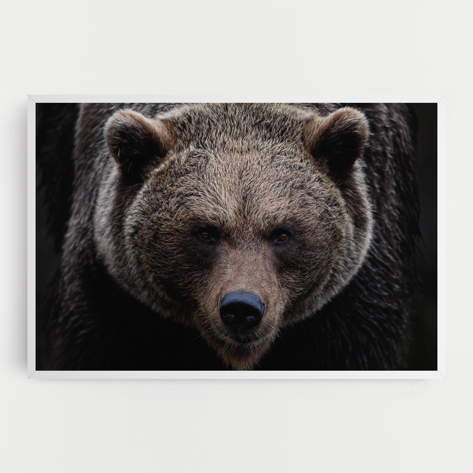 Tablou Canvas Brown Bear mockup 0