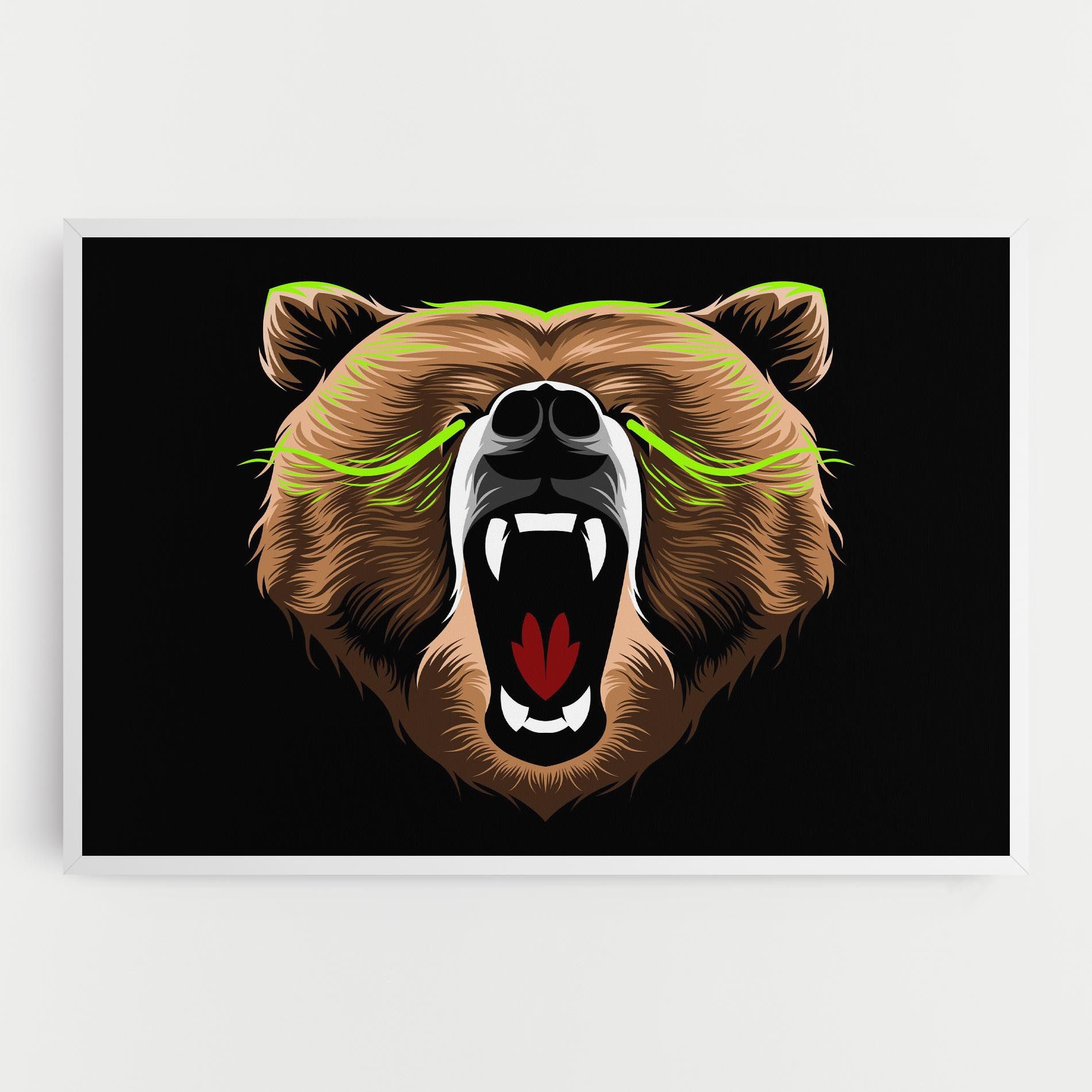 Green Line Bear mockup 0