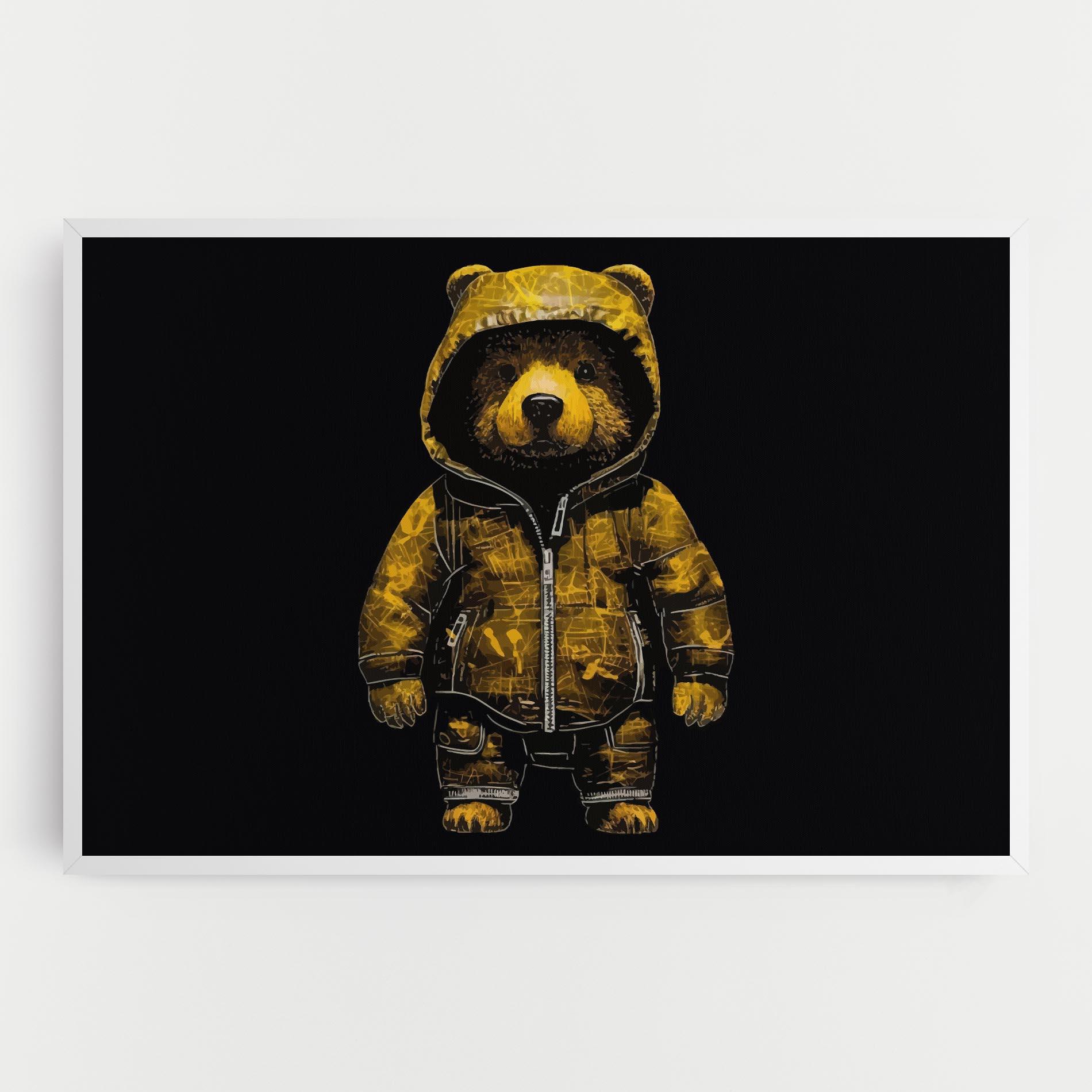 Tablou Canvas Yellow Bear mockup 0