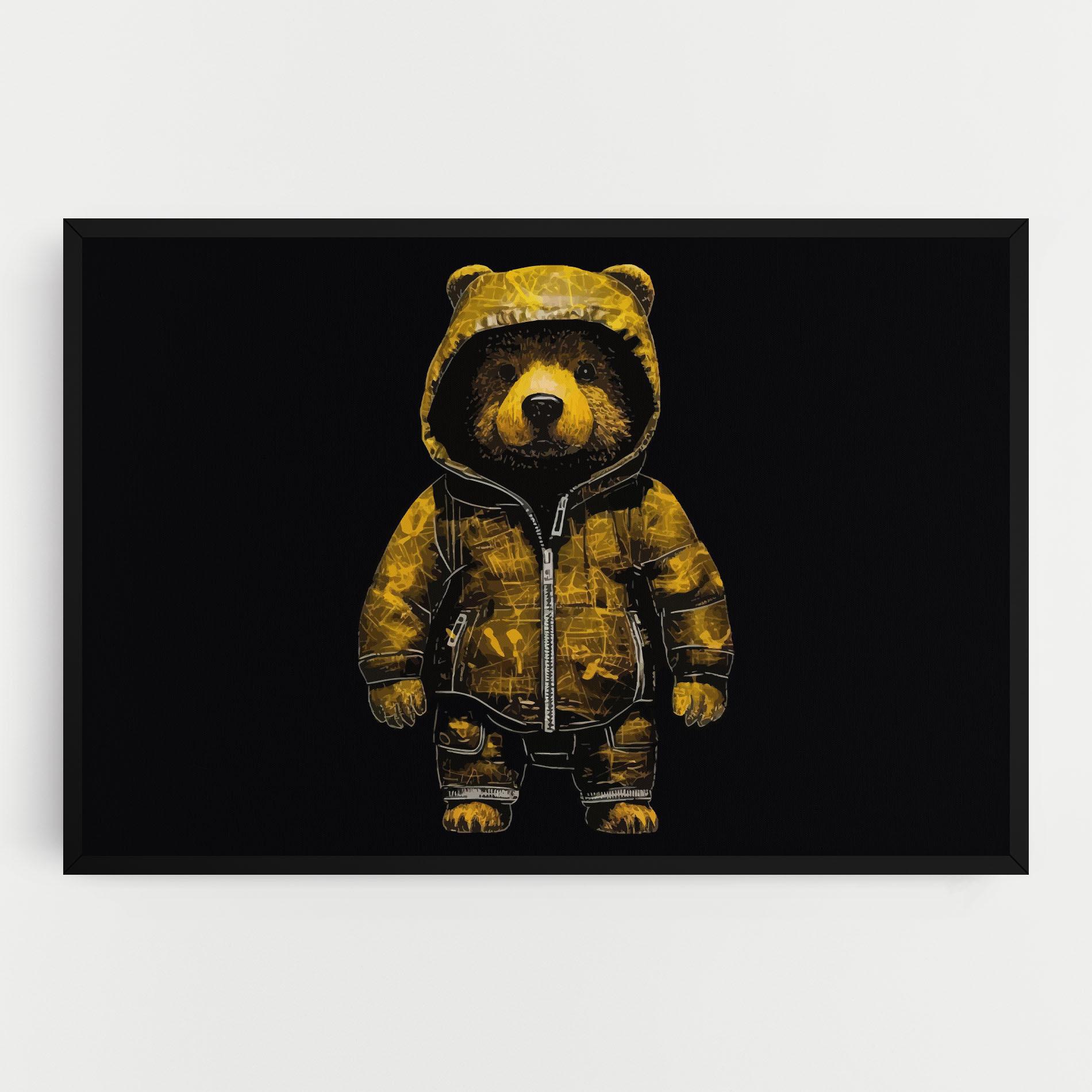 Tablou Canvas Yellow Bear mockup 0