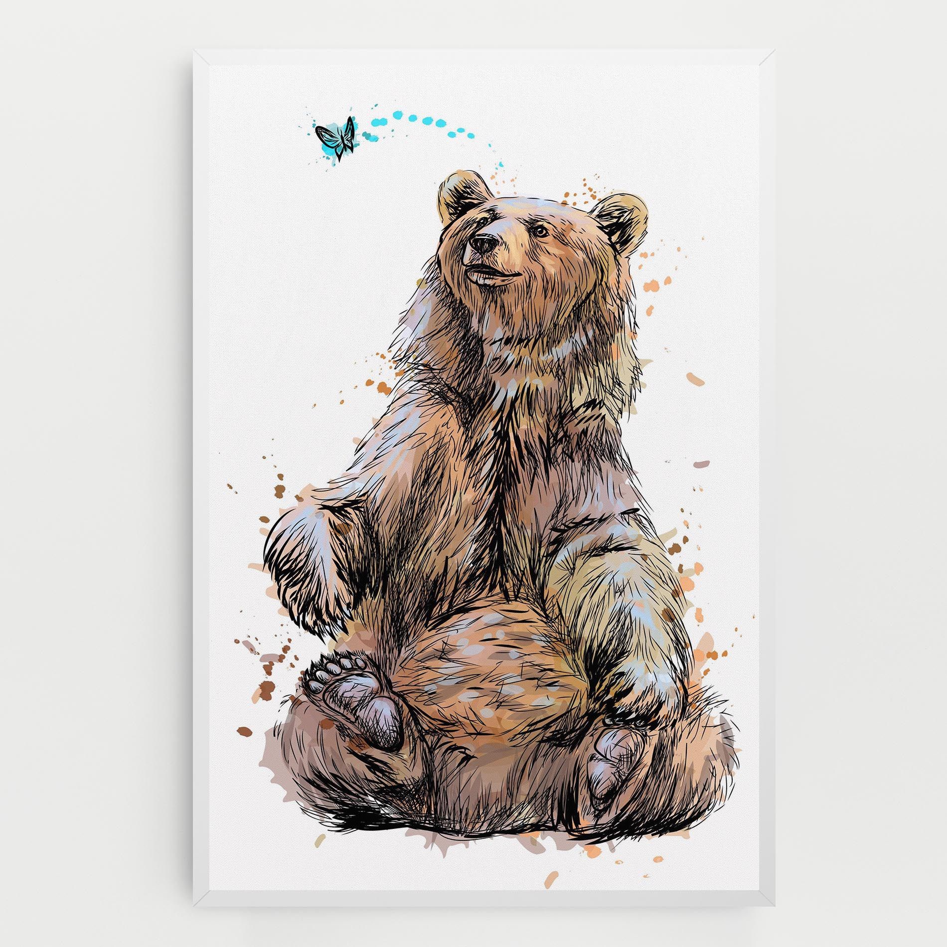 Butterfly Bear mockup 0