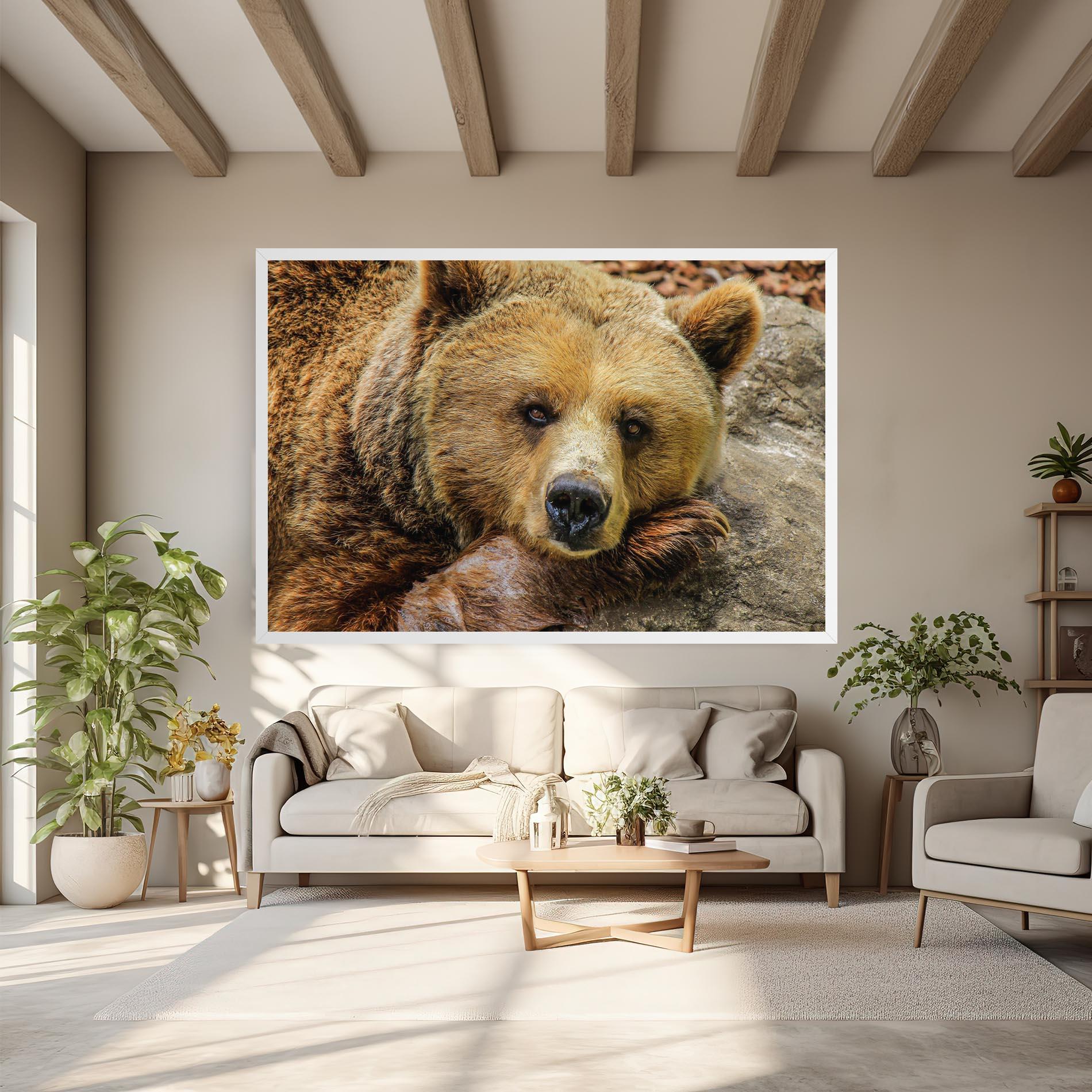 Tablou Canvas Bear mockup 6