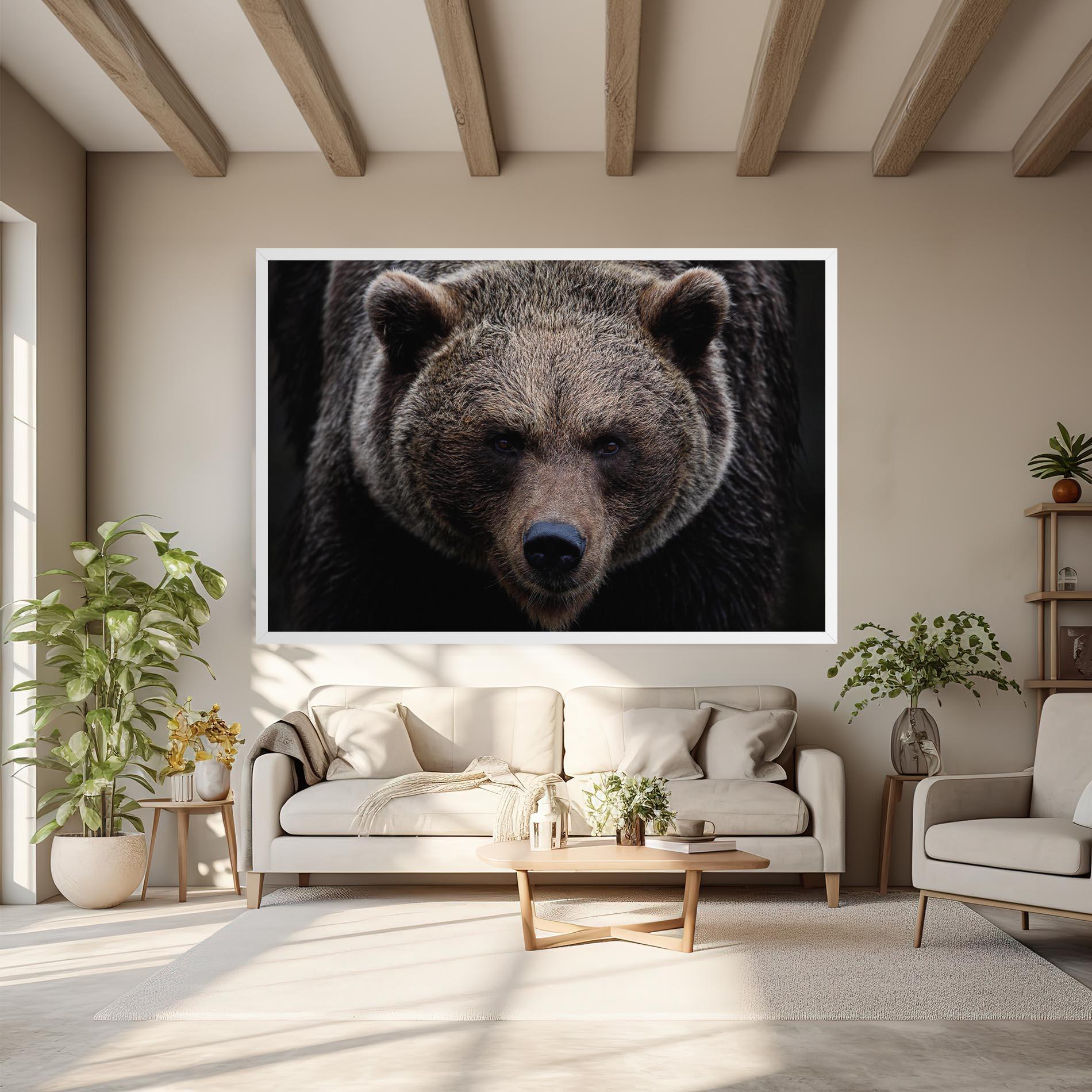 Tablou Canvas Brown Bear mockup 6