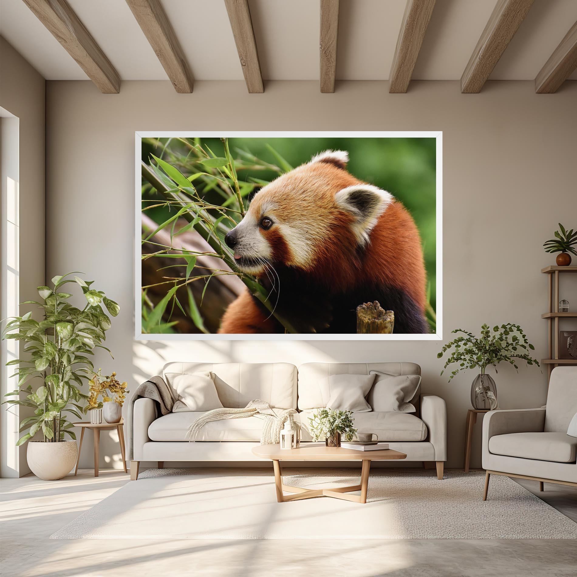 Tablou Canvas Cute Red Panda mockup 6