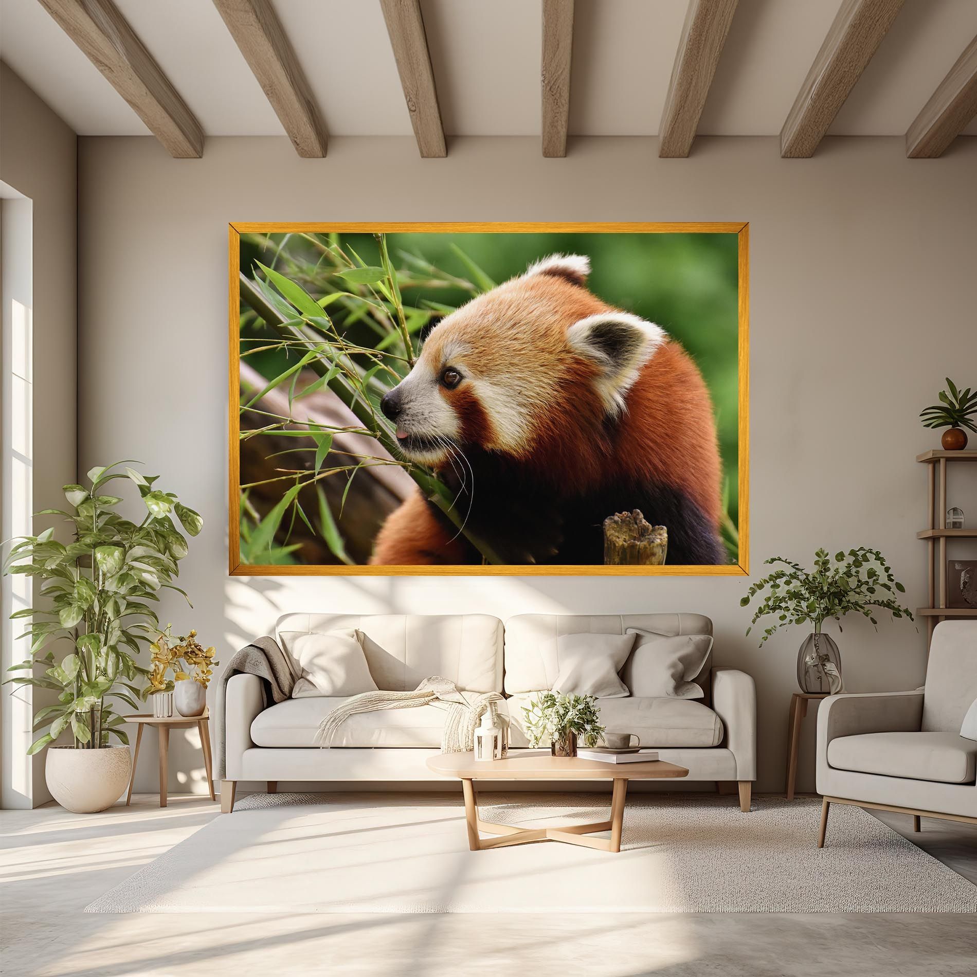 Cute Red Panda mockup 6
