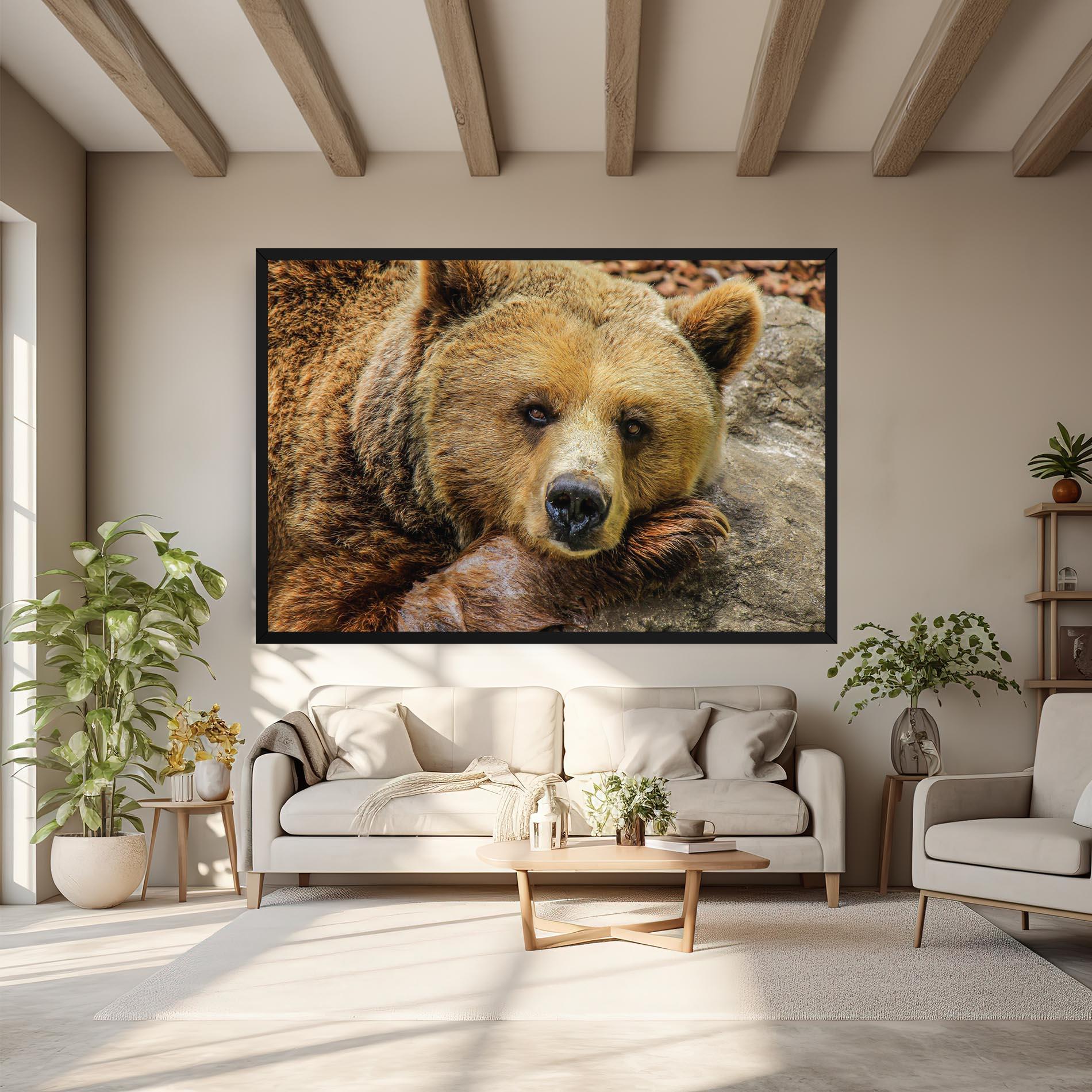 Tablou Canvas Bear mockup 6
