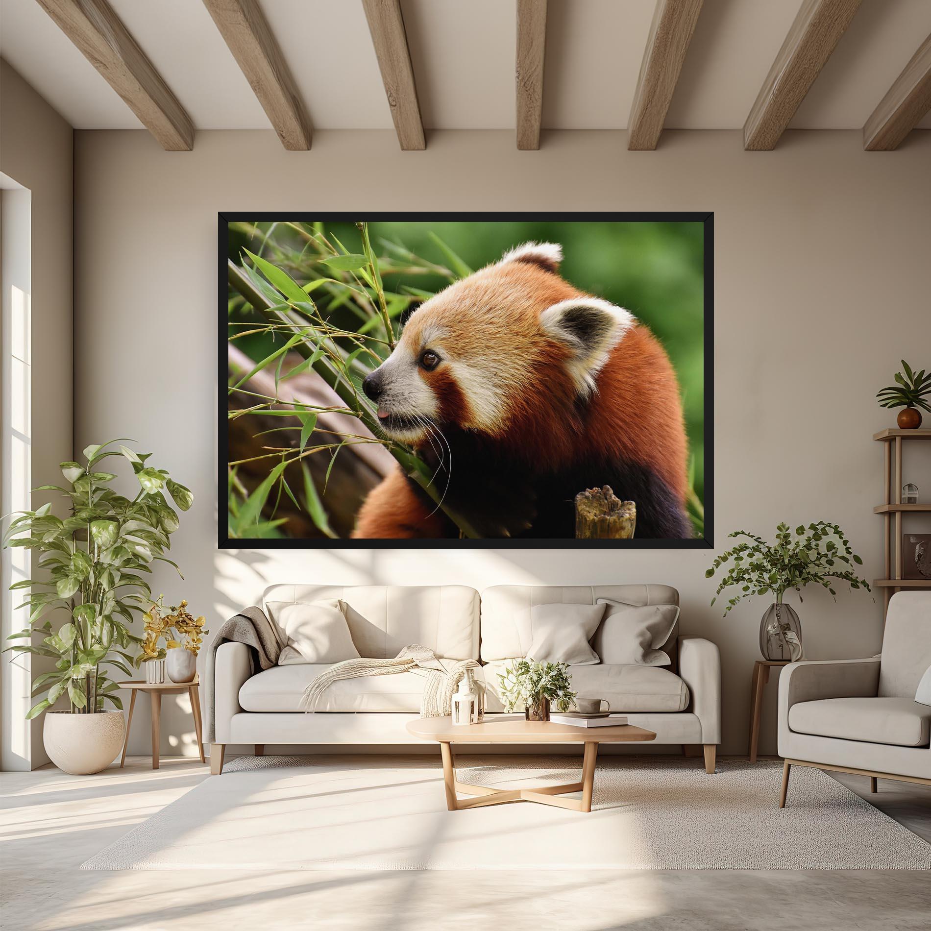 Tablou Canvas Cute Red Panda mockup 6