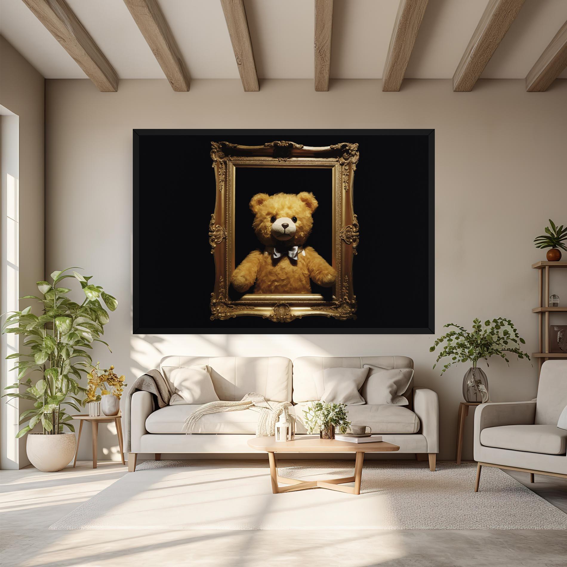 Tablou Canvas Frame Bear mockup 6