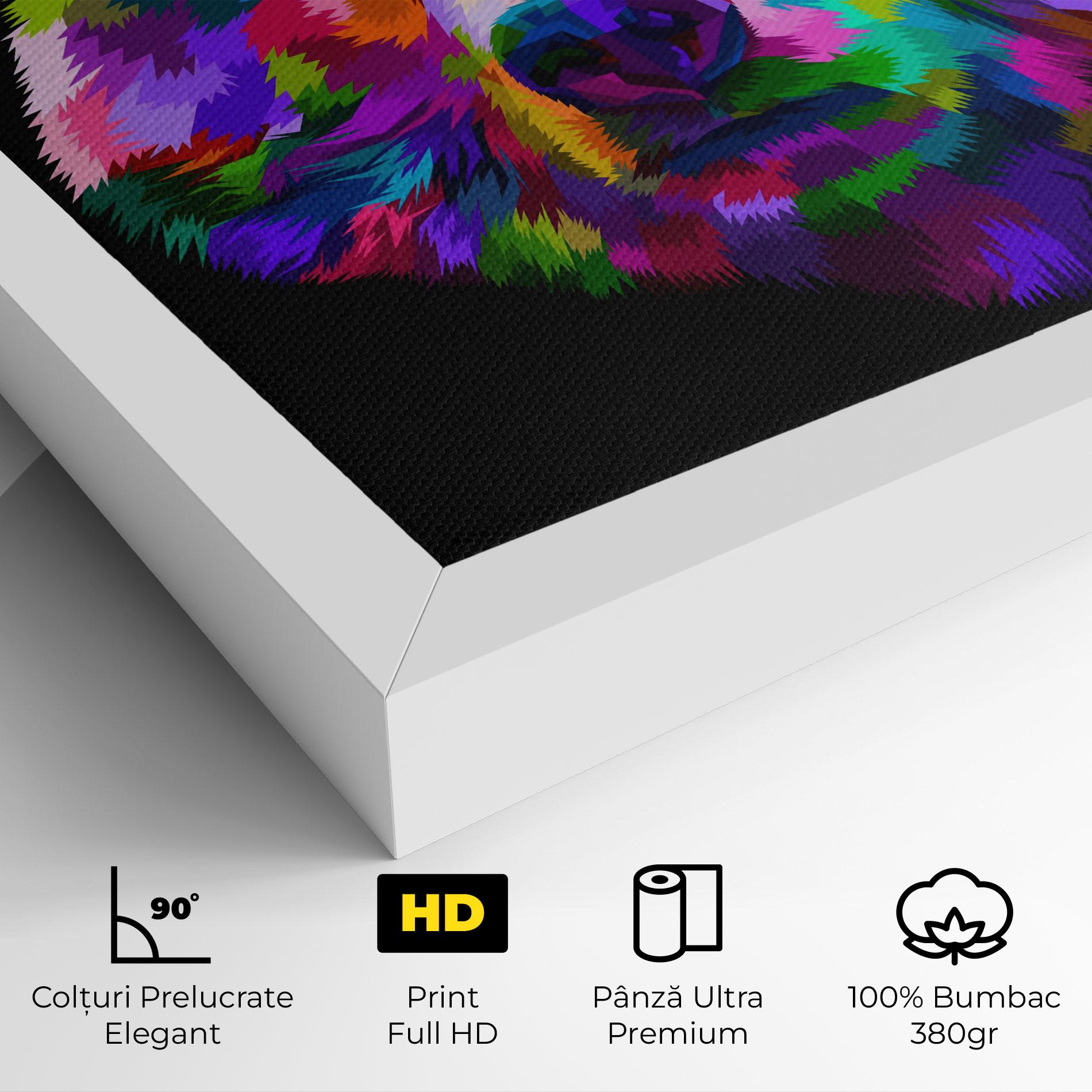 Tablou Canvas Bear Head Art mockup 4