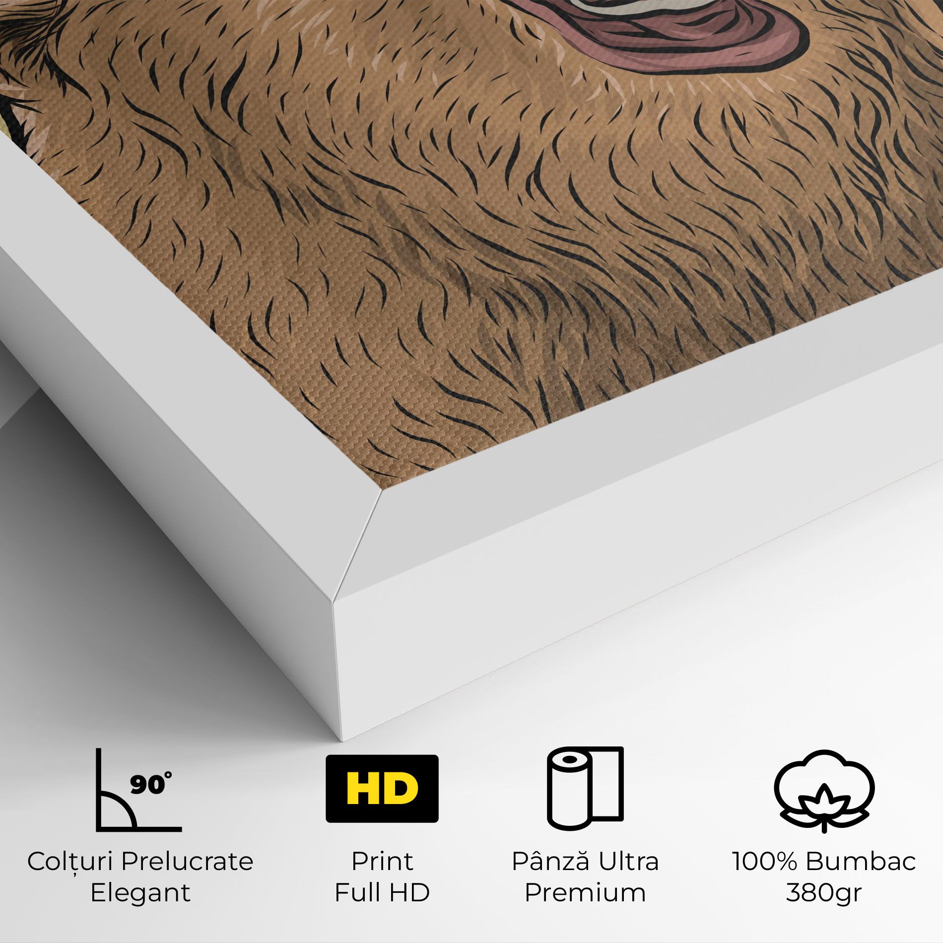 Bear Singing mockup 4