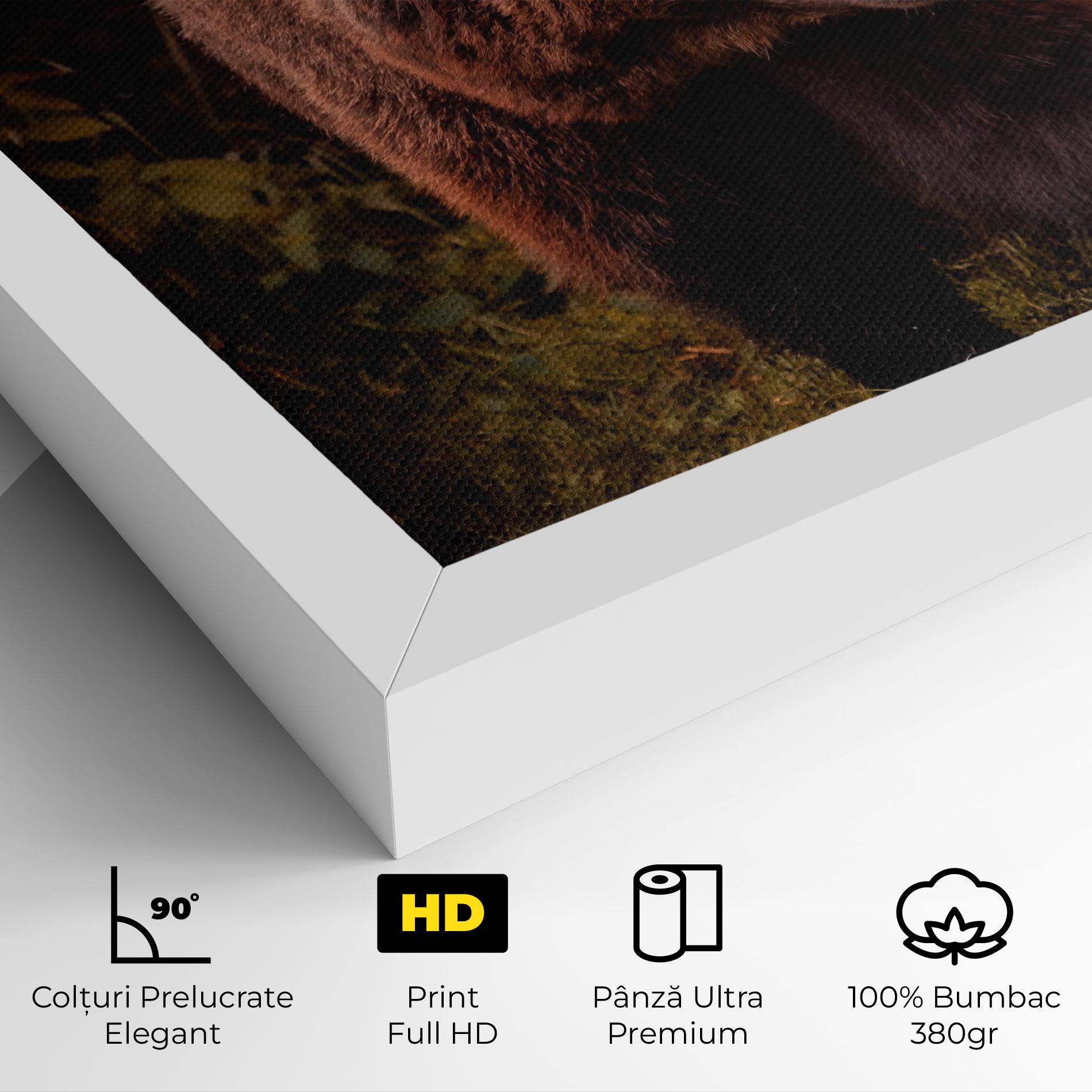 Tablou Canvas Brown Bear mockup 4