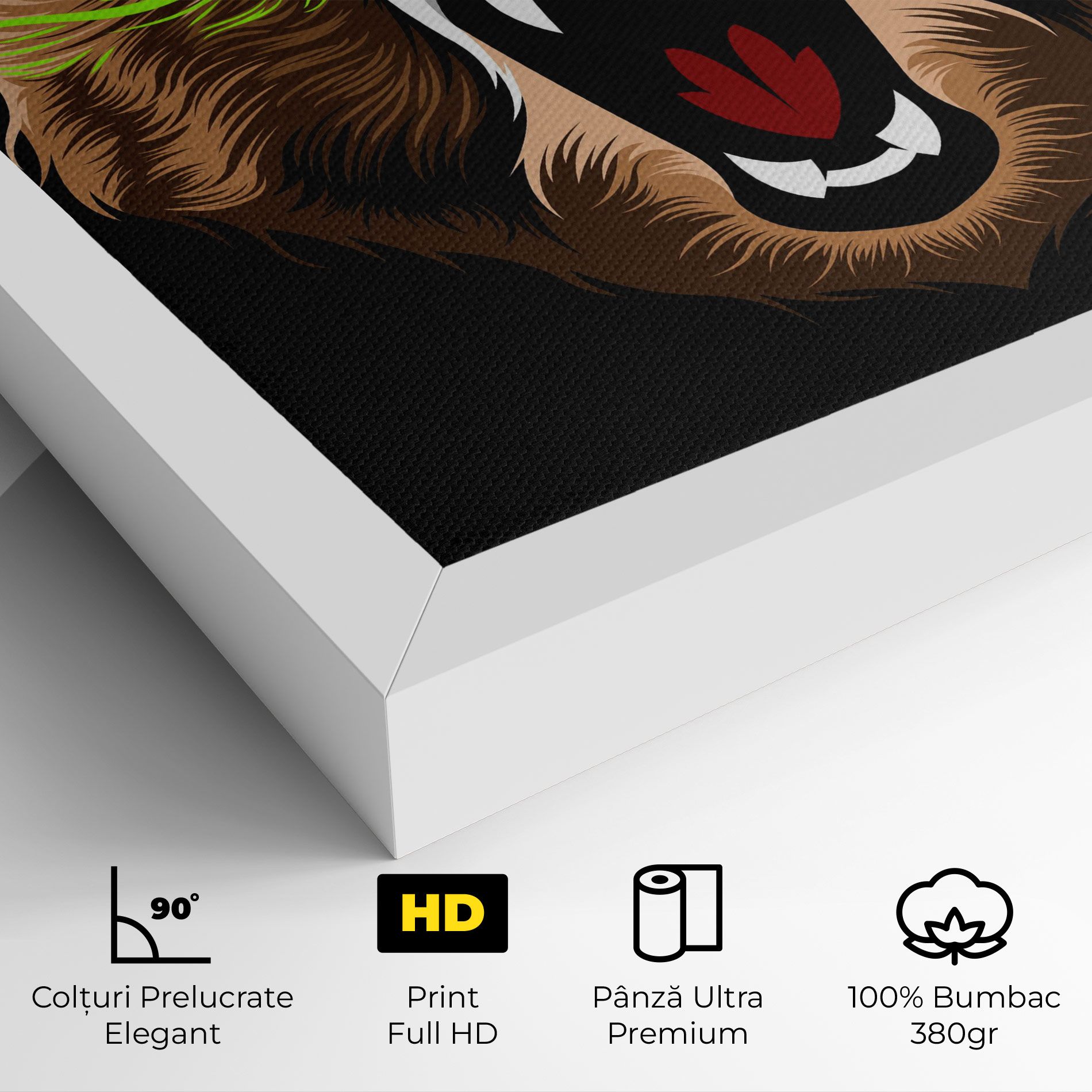 Green Line Bear mockup 4