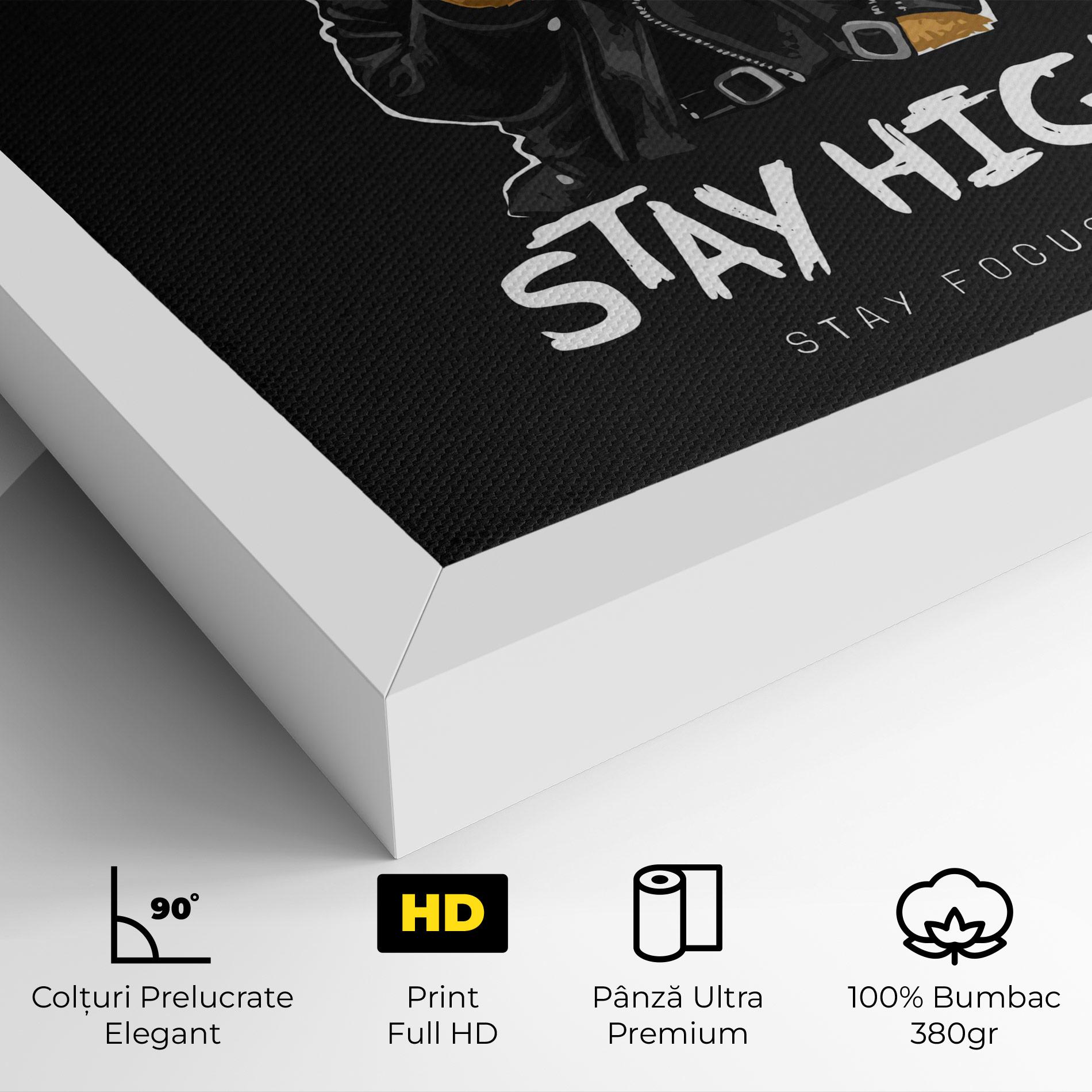 Tablou Canvas Stay Focused mockup 4