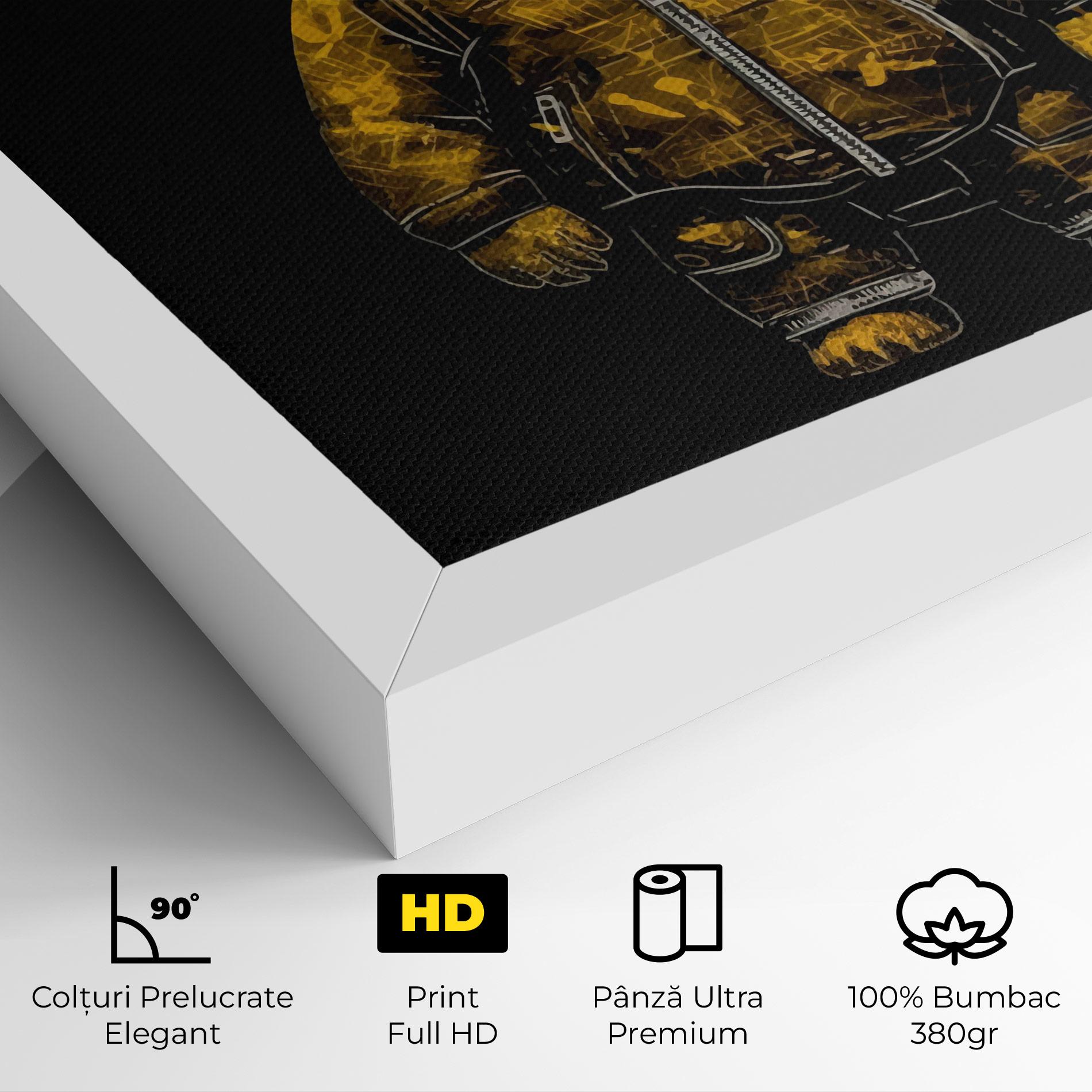 Tablou Canvas Yellow Bear mockup 4