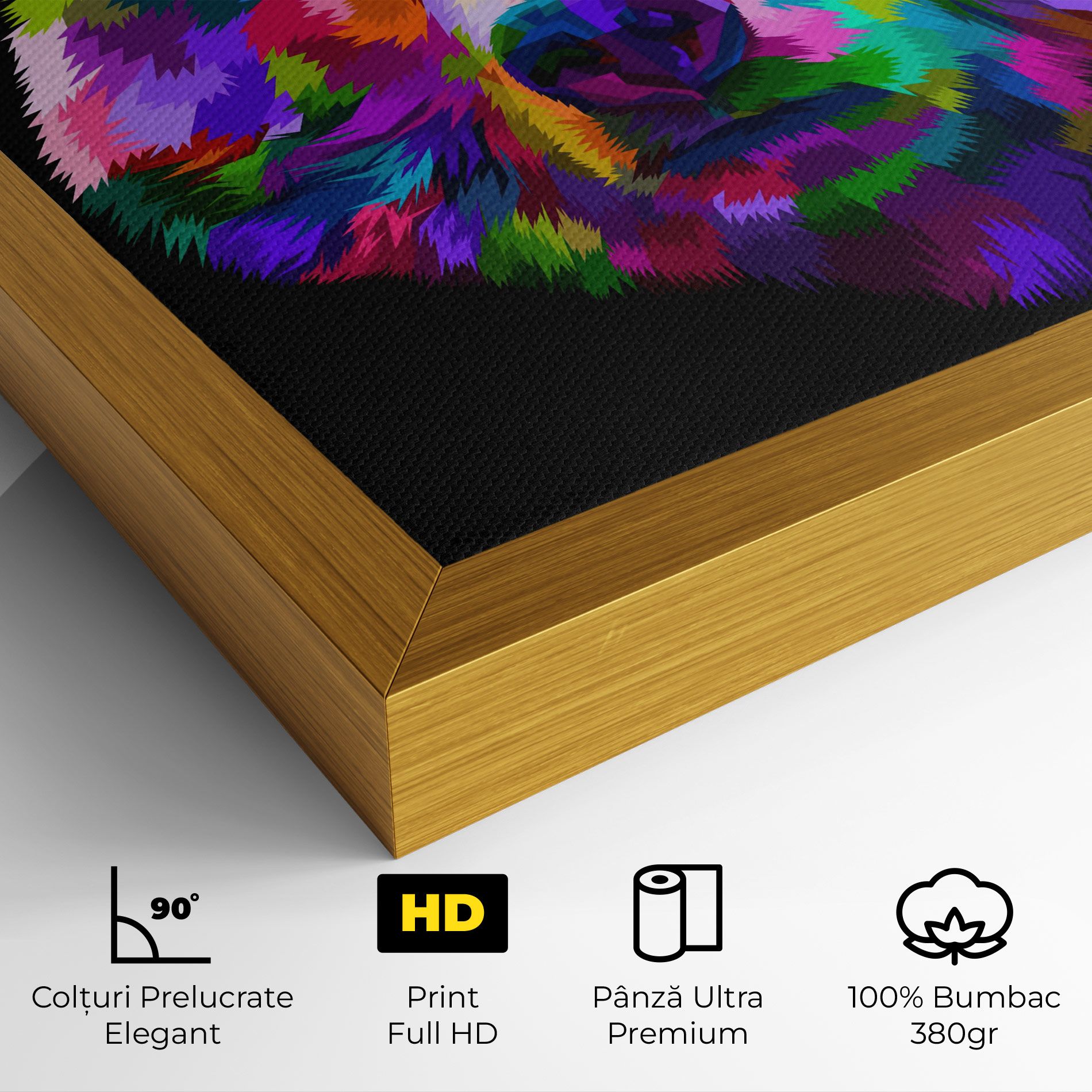 Bear Head Art mockup 4