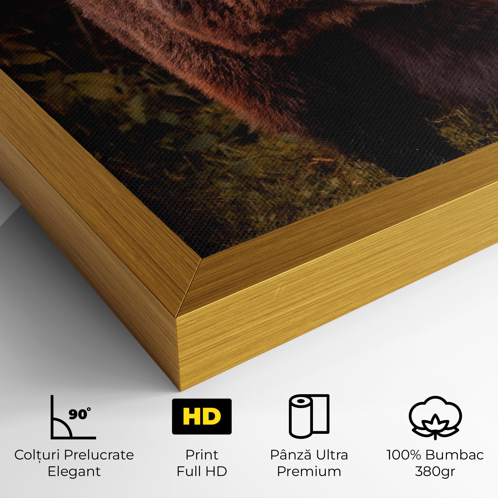 Tablou Canvas Brown Bear mockup 4