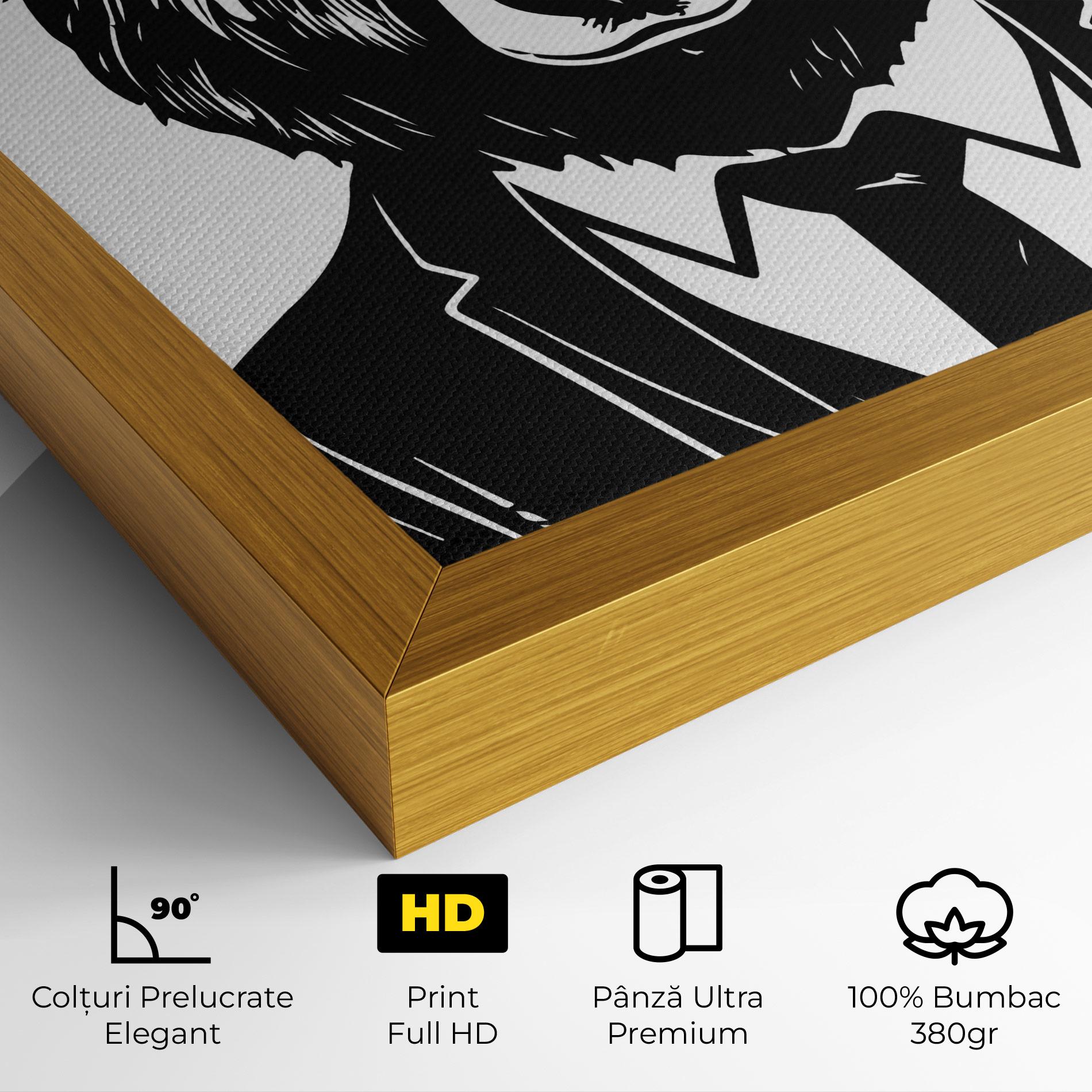 Tablou Canvas Business Bear mockup 4