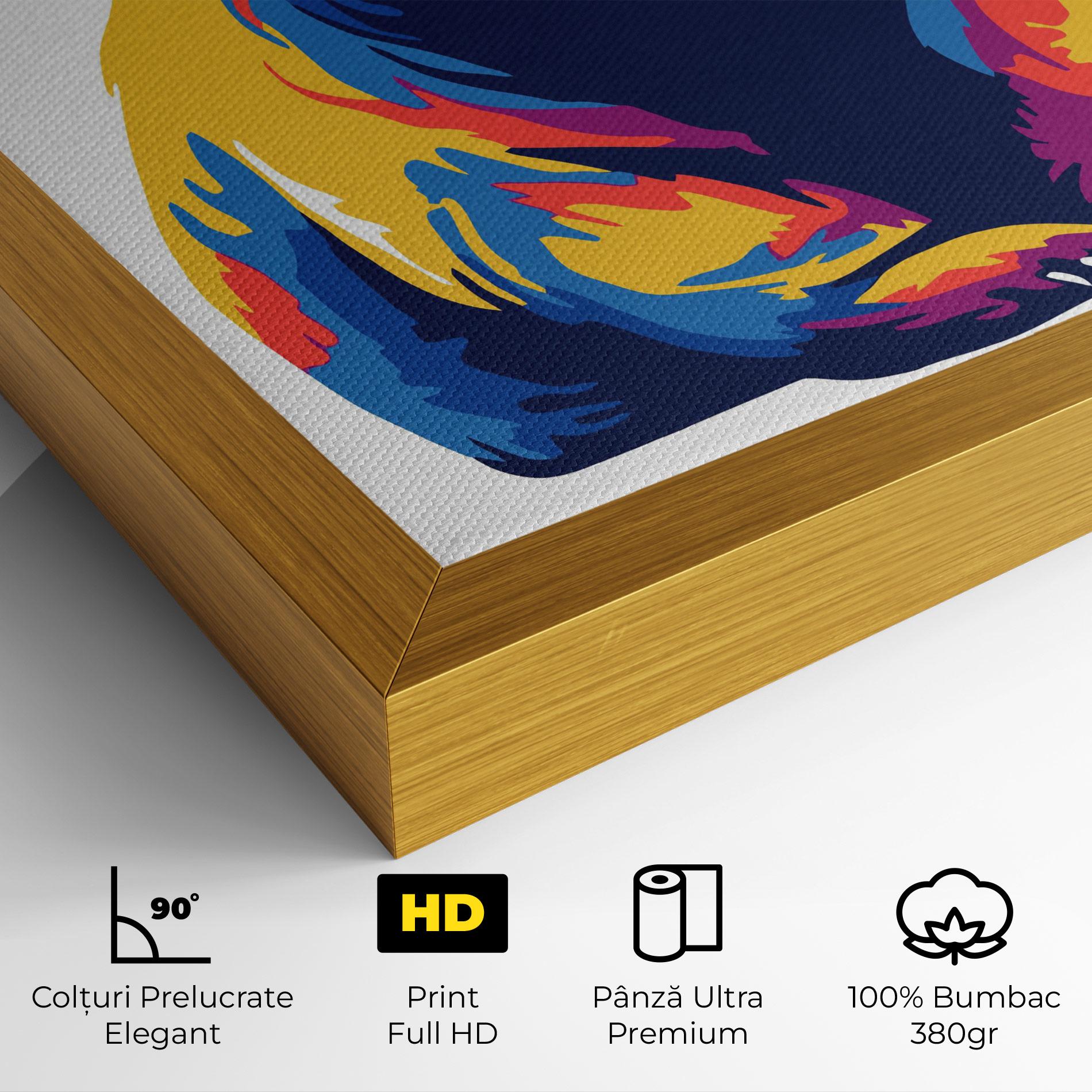 Tablou Canvas Cute Panda mockup 4