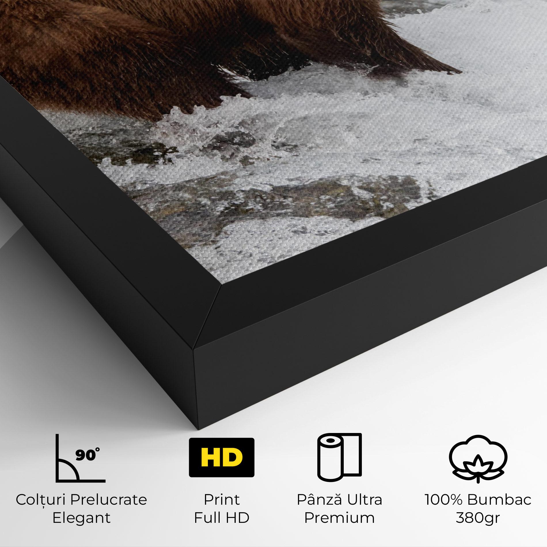 Tablou Canvas Bear Hunting mockup 4
