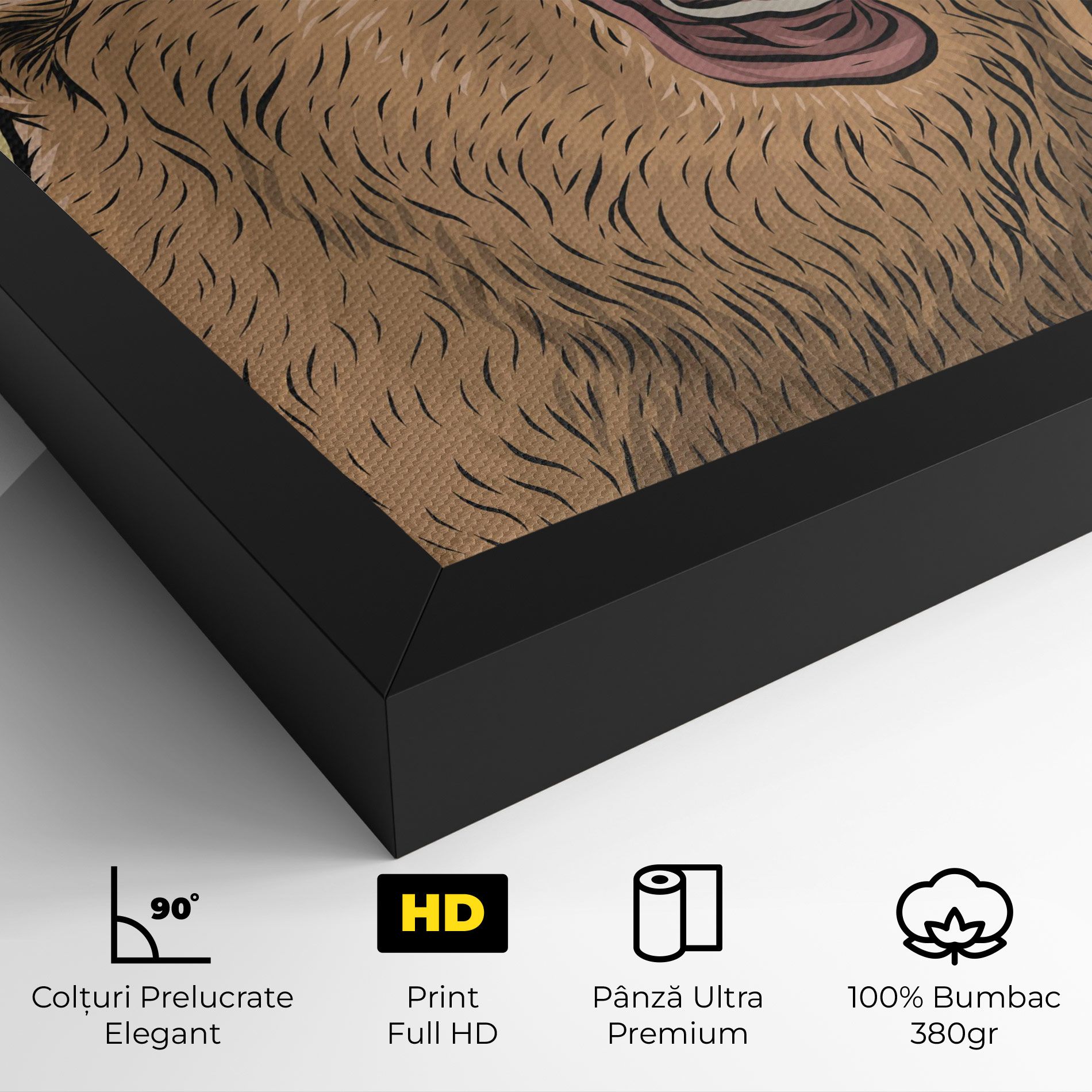 Bear Singing mockup 4