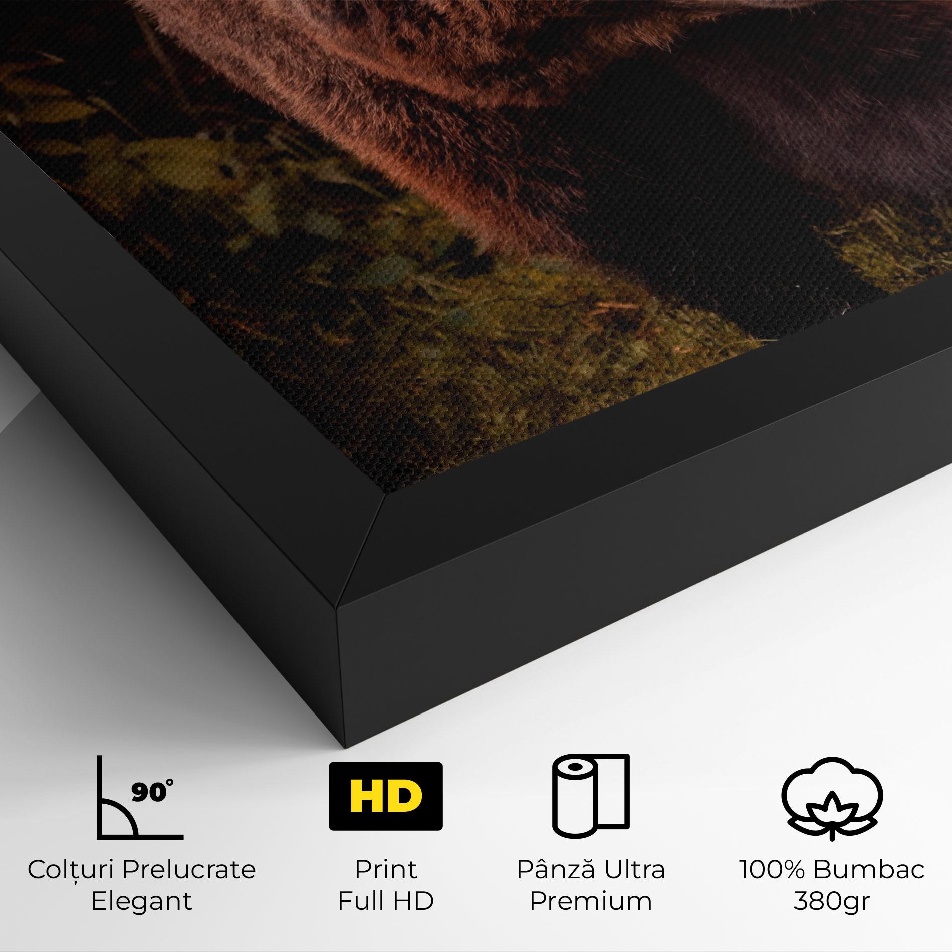 Tablou Canvas Brown Bear mockup 4