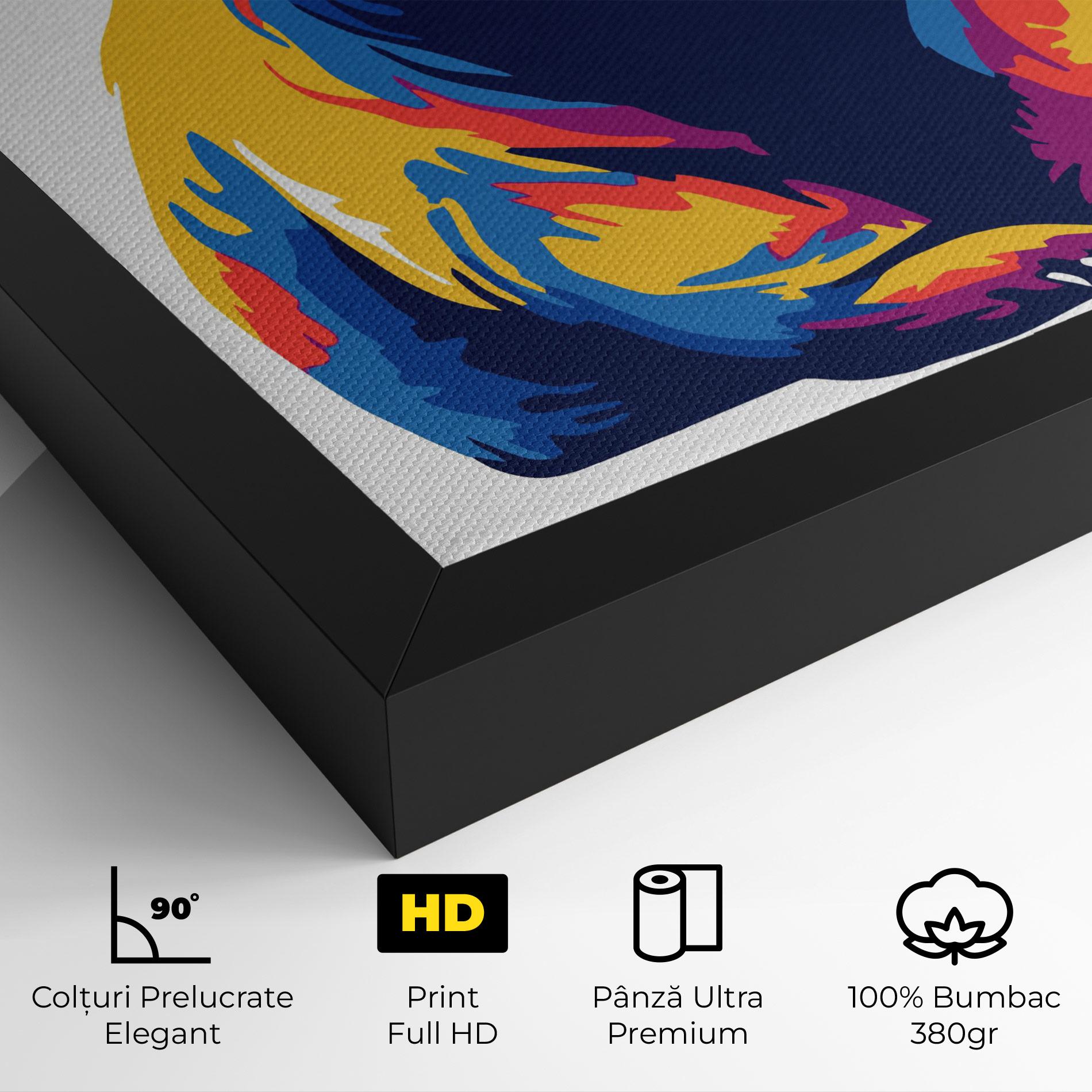 Tablou Canvas Cute Panda mockup 4