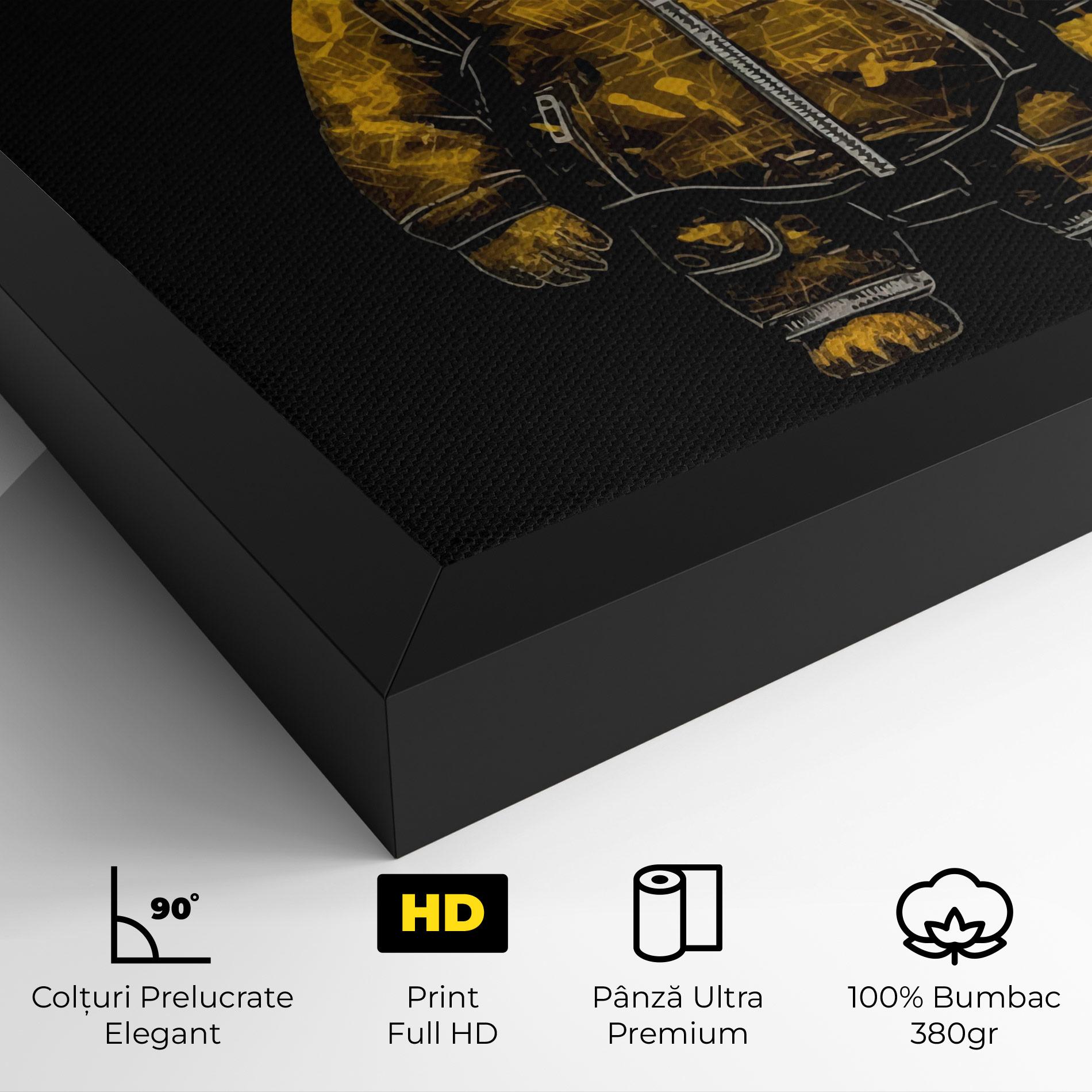 Tablou Canvas Yellow Bear mockup 4