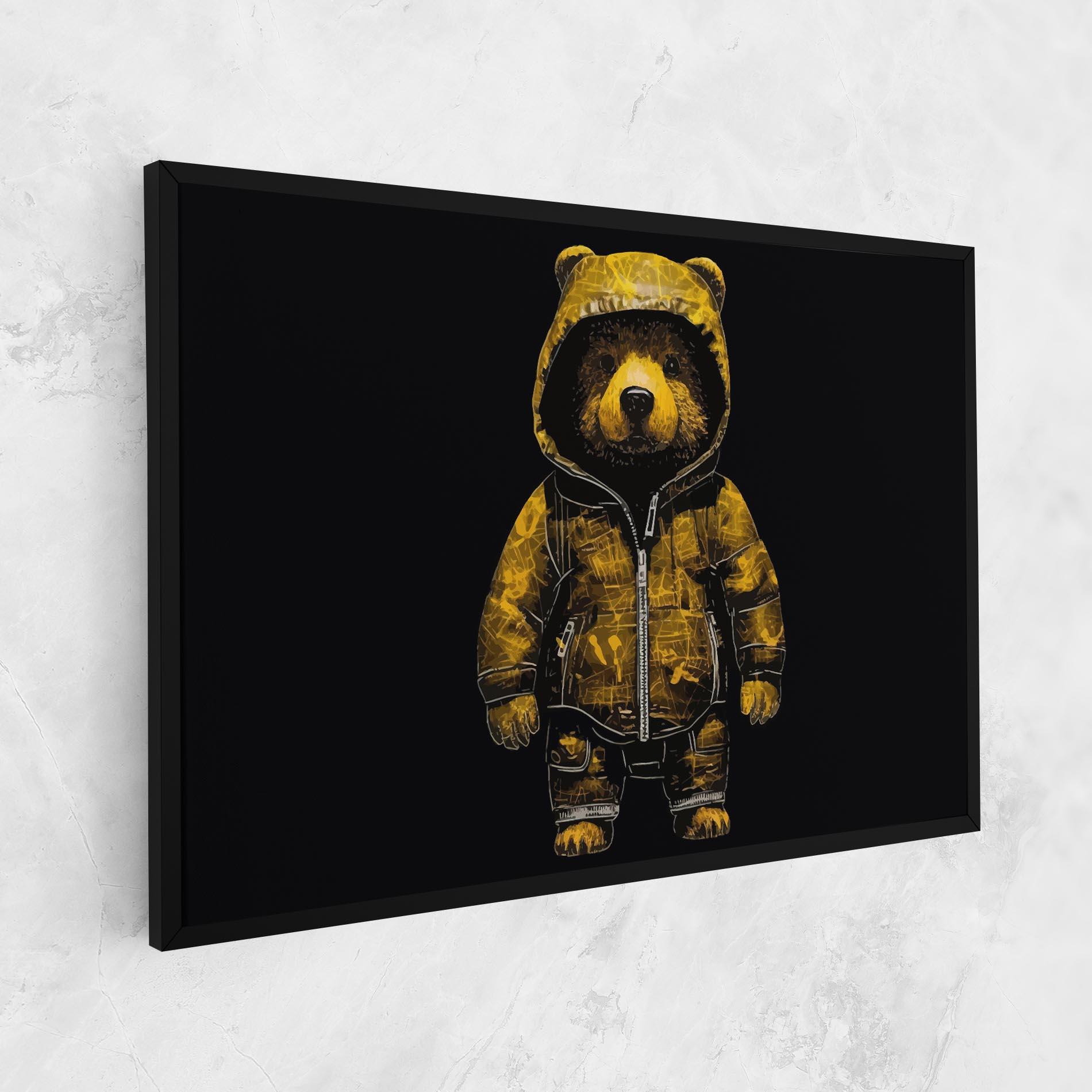 Tablou Canvas Yellow Bear mockup 1