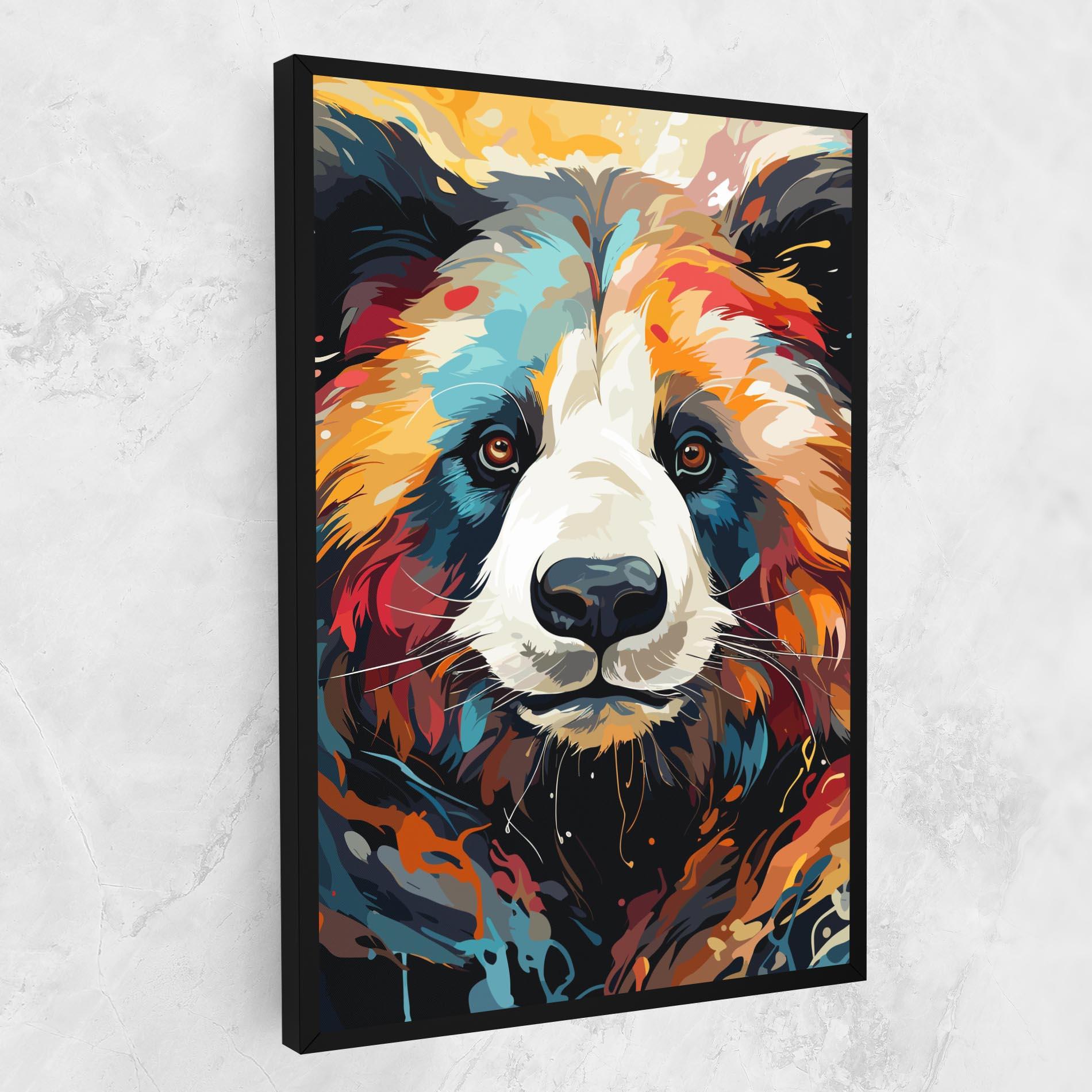 Tablou Canvas Cream Color Bear mockup 1