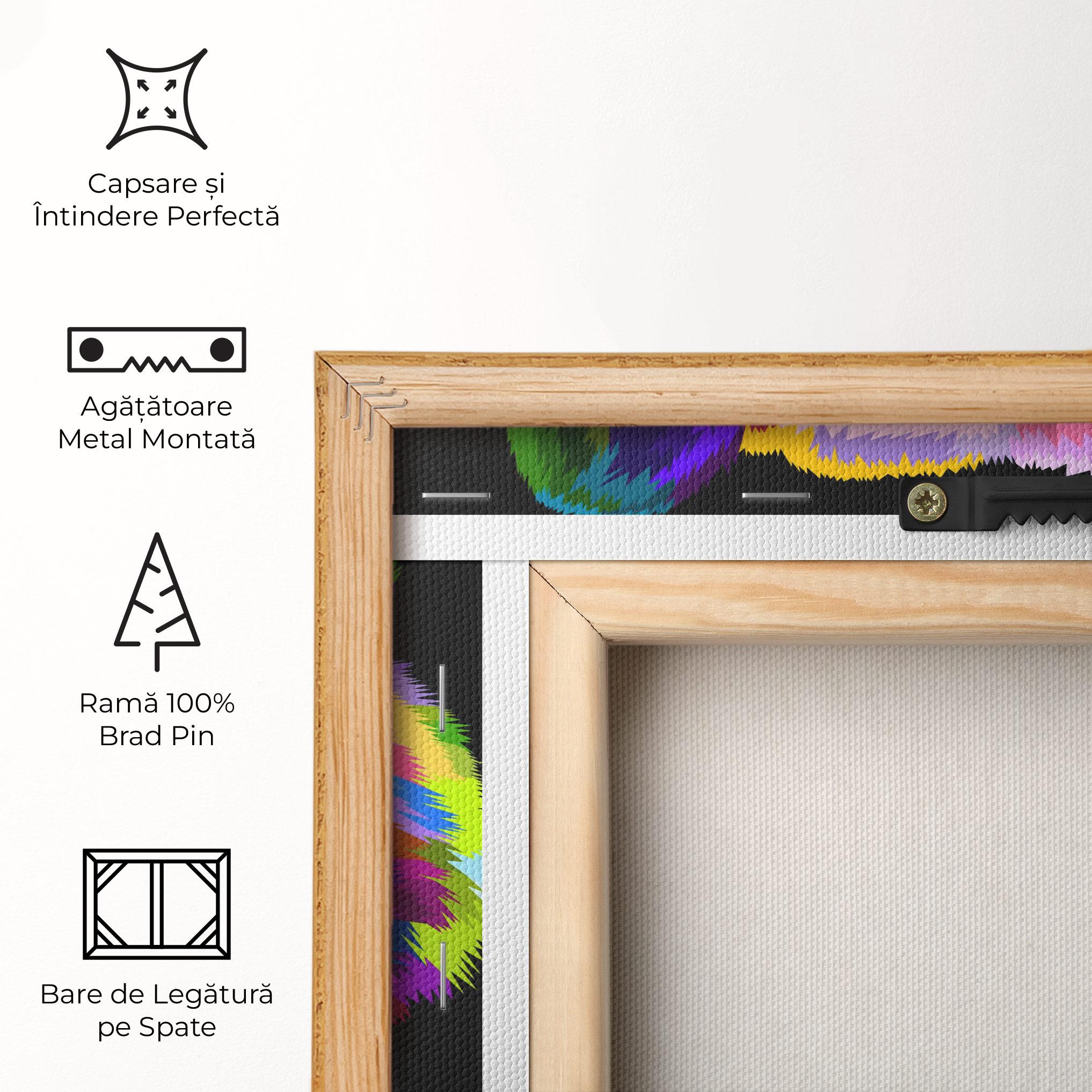 Tablou Canvas Bear Head Art mockup 5