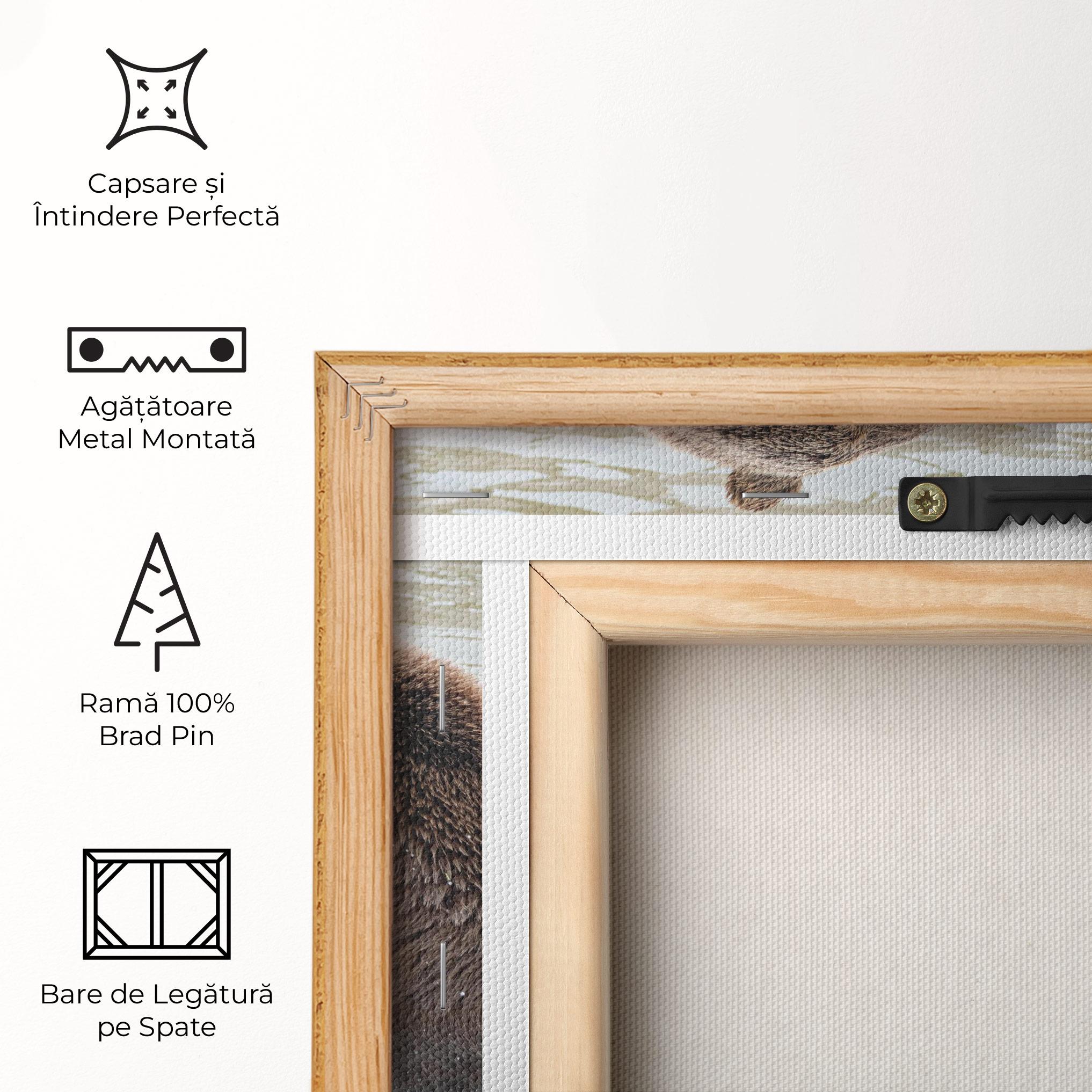 Tablou Canvas Bears Fighting mockup 5