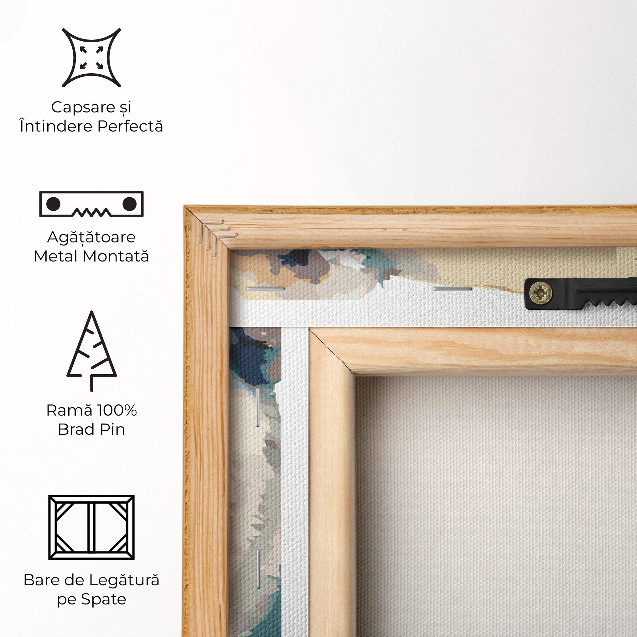 Tablou Canvas Big Watercolor Bear mockup 5