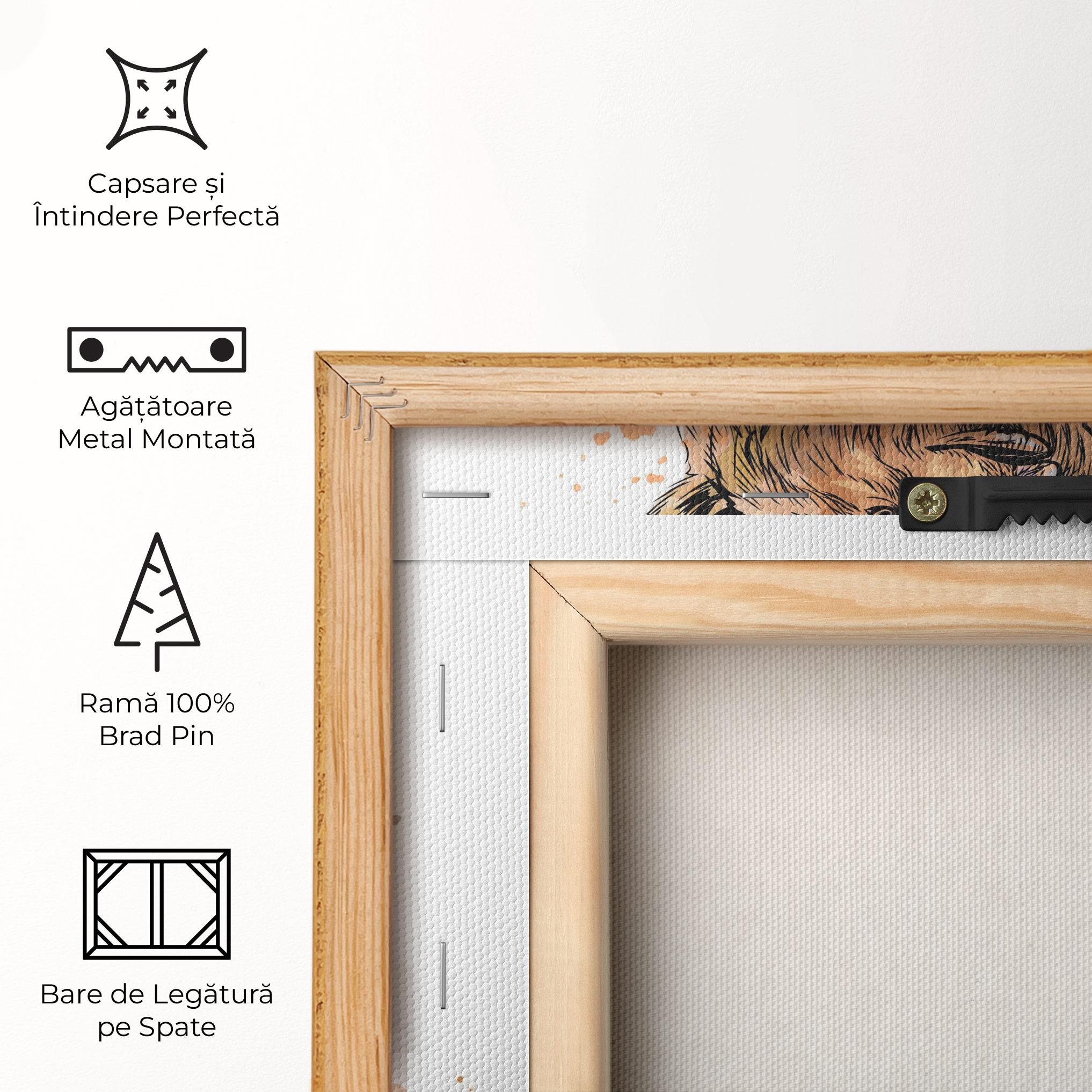 Tablou Canvas Butterfly Bear mockup 5