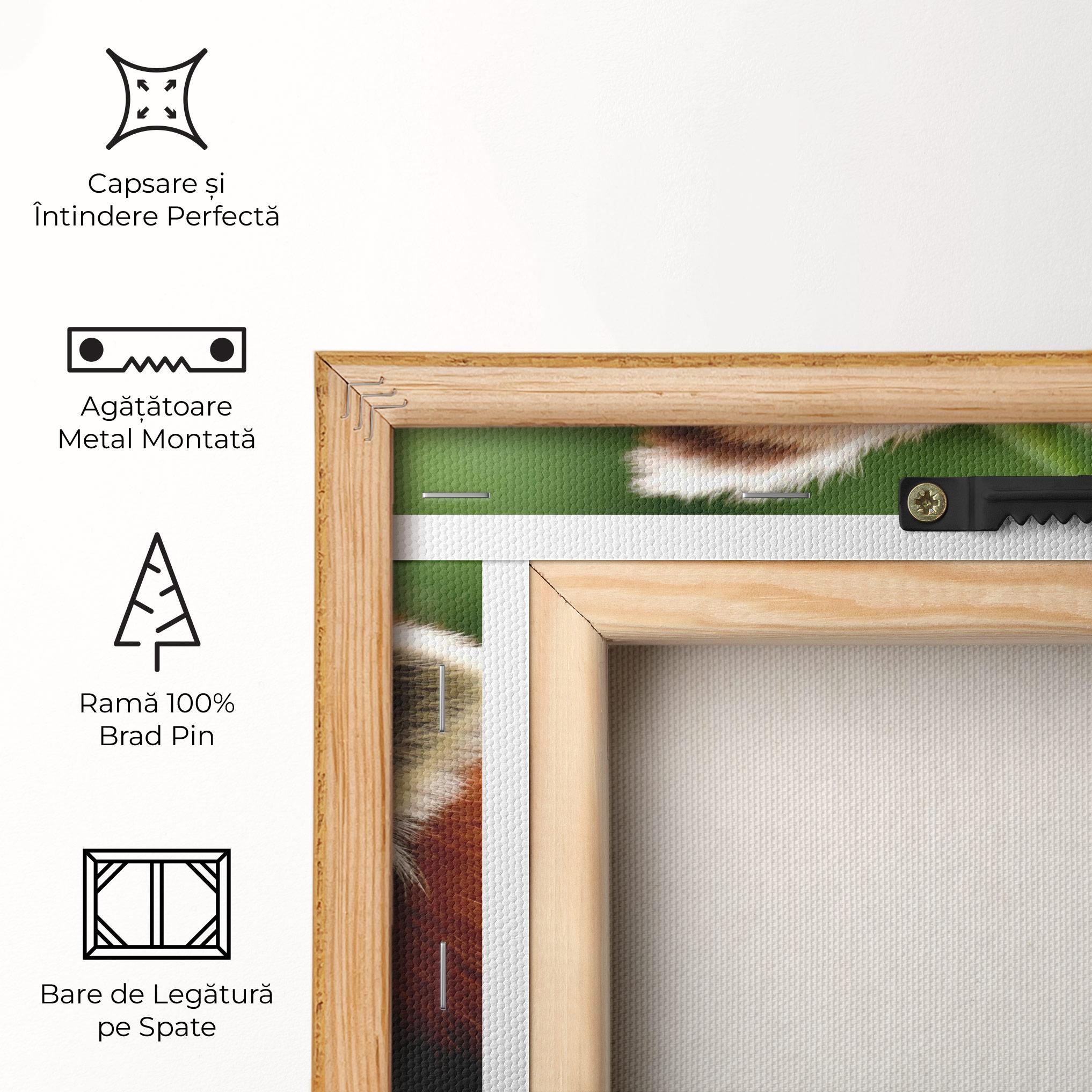 Tablou Canvas Cute Red Panda mockup 5