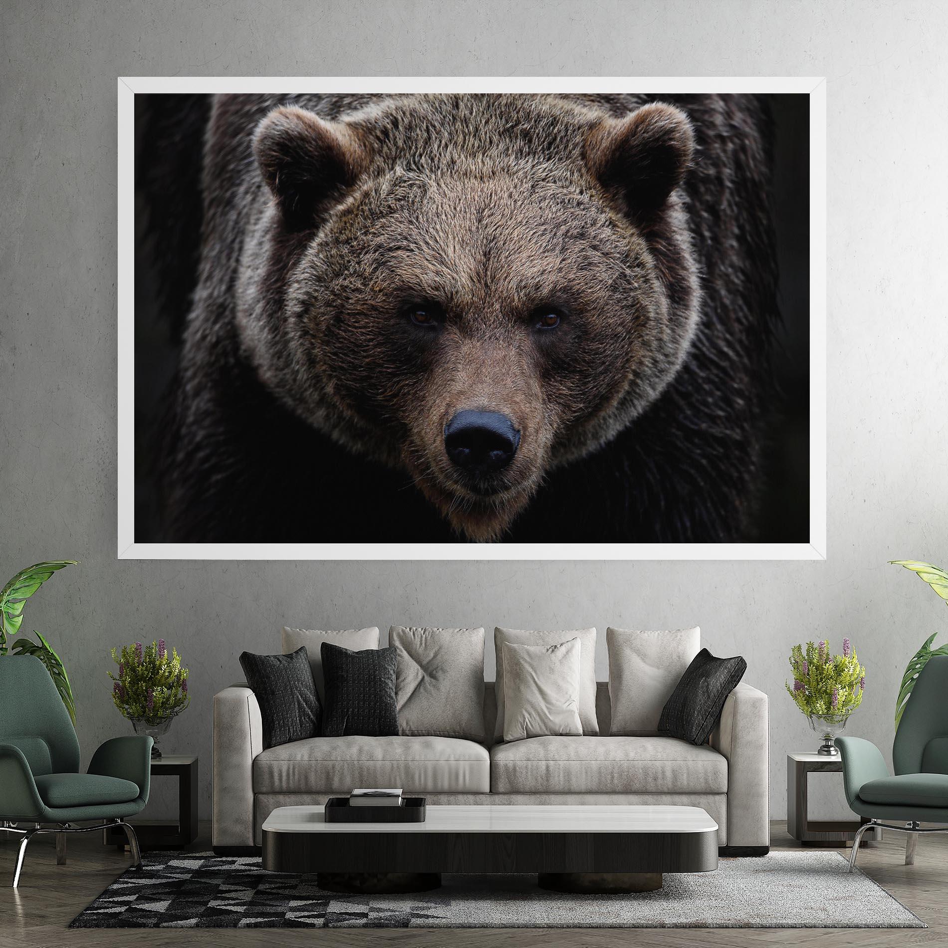 Tablou Canvas Brown Bear mockup 7