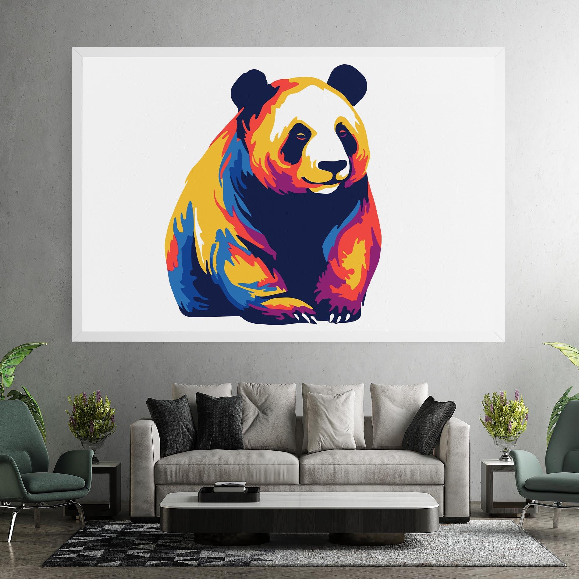 Tablou Canvas Cute Panda mockup 7