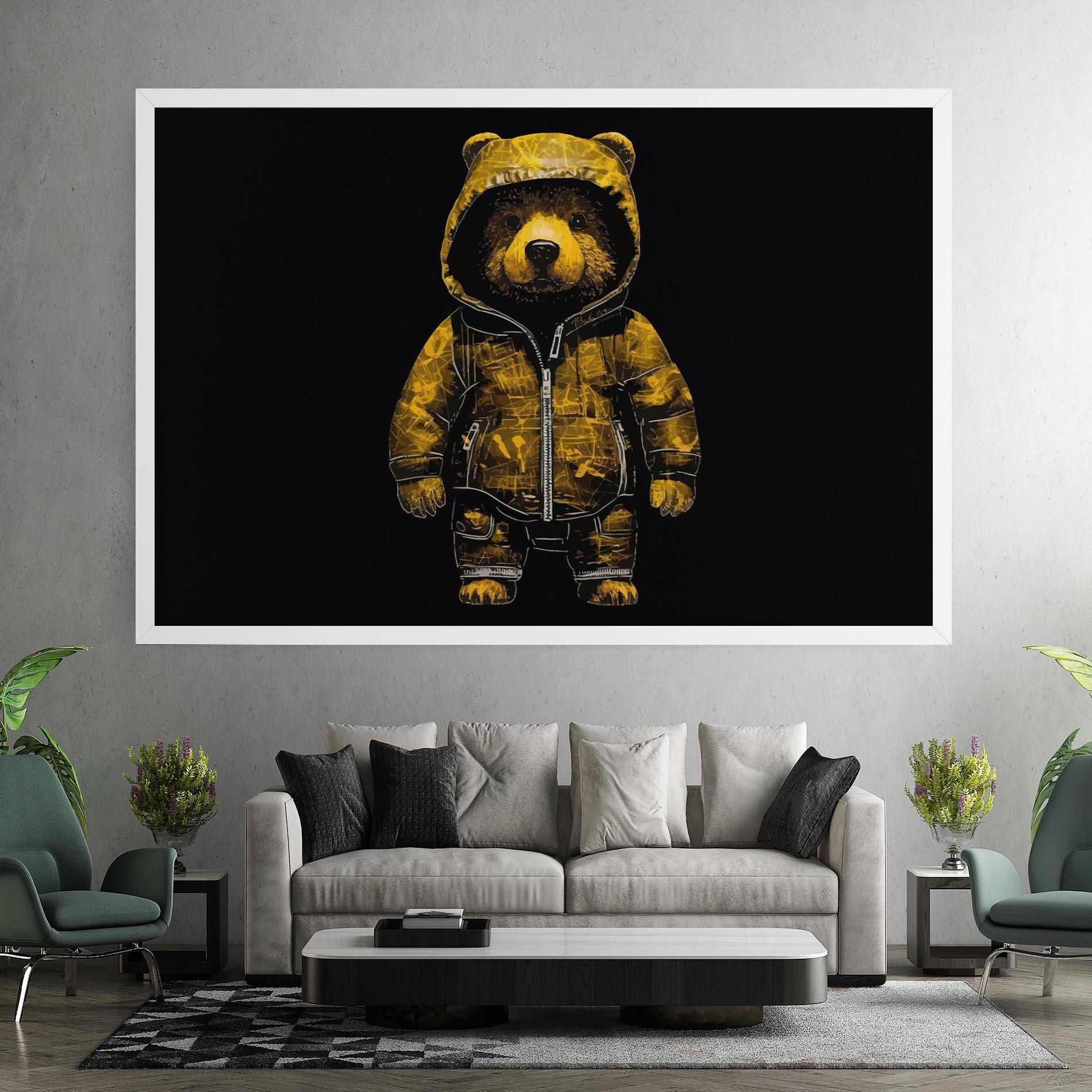 Tablou Canvas Yellow Bear mockup 7