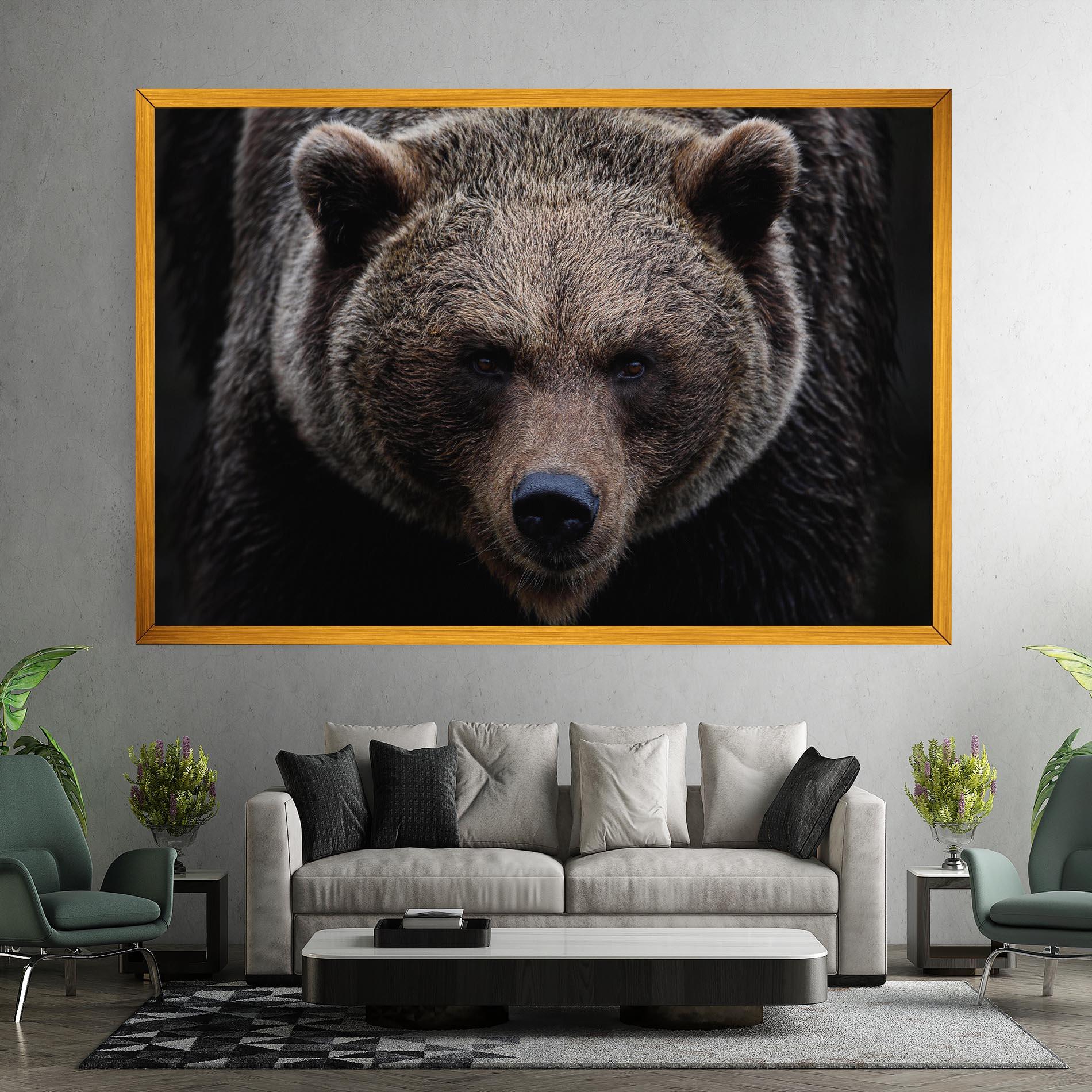 Tablou Canvas Brown Bear mockup 7