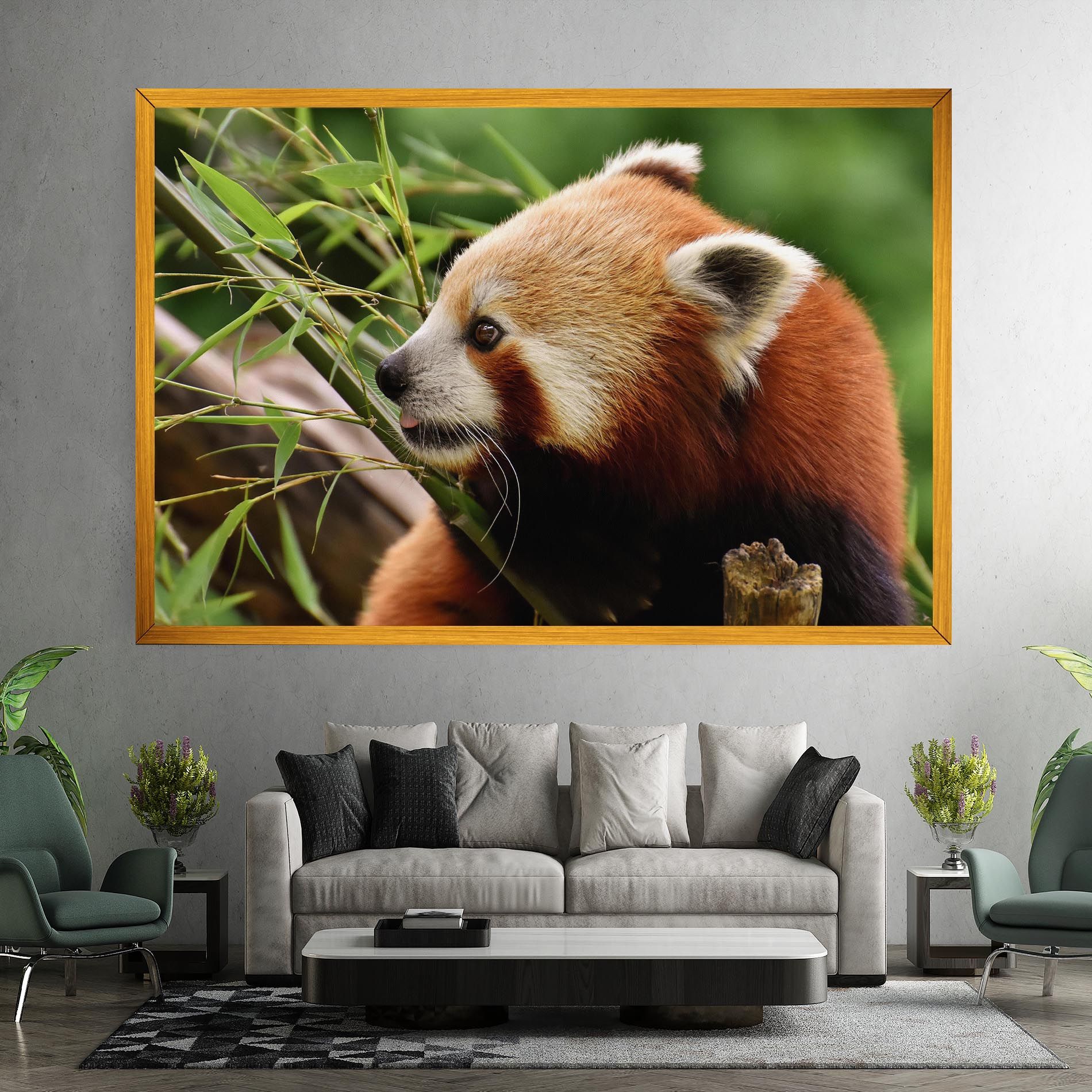 Cute Red Panda mockup 7