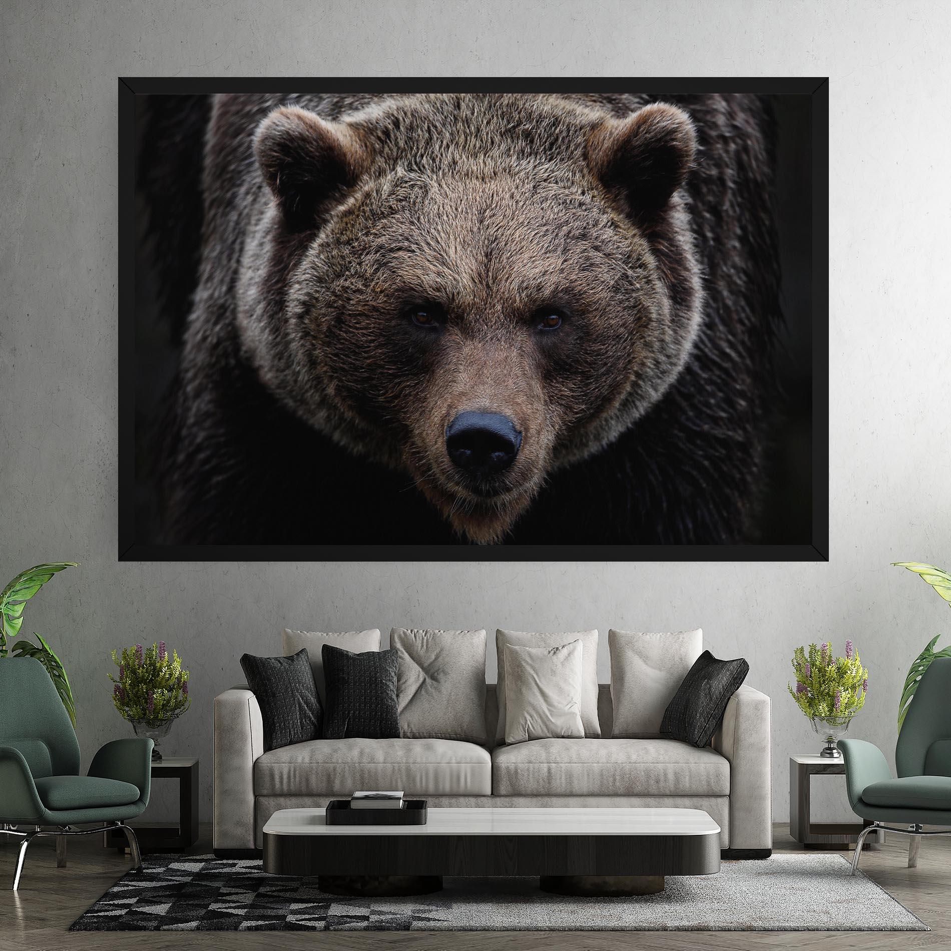 Tablou Canvas Brown Bear mockup 7