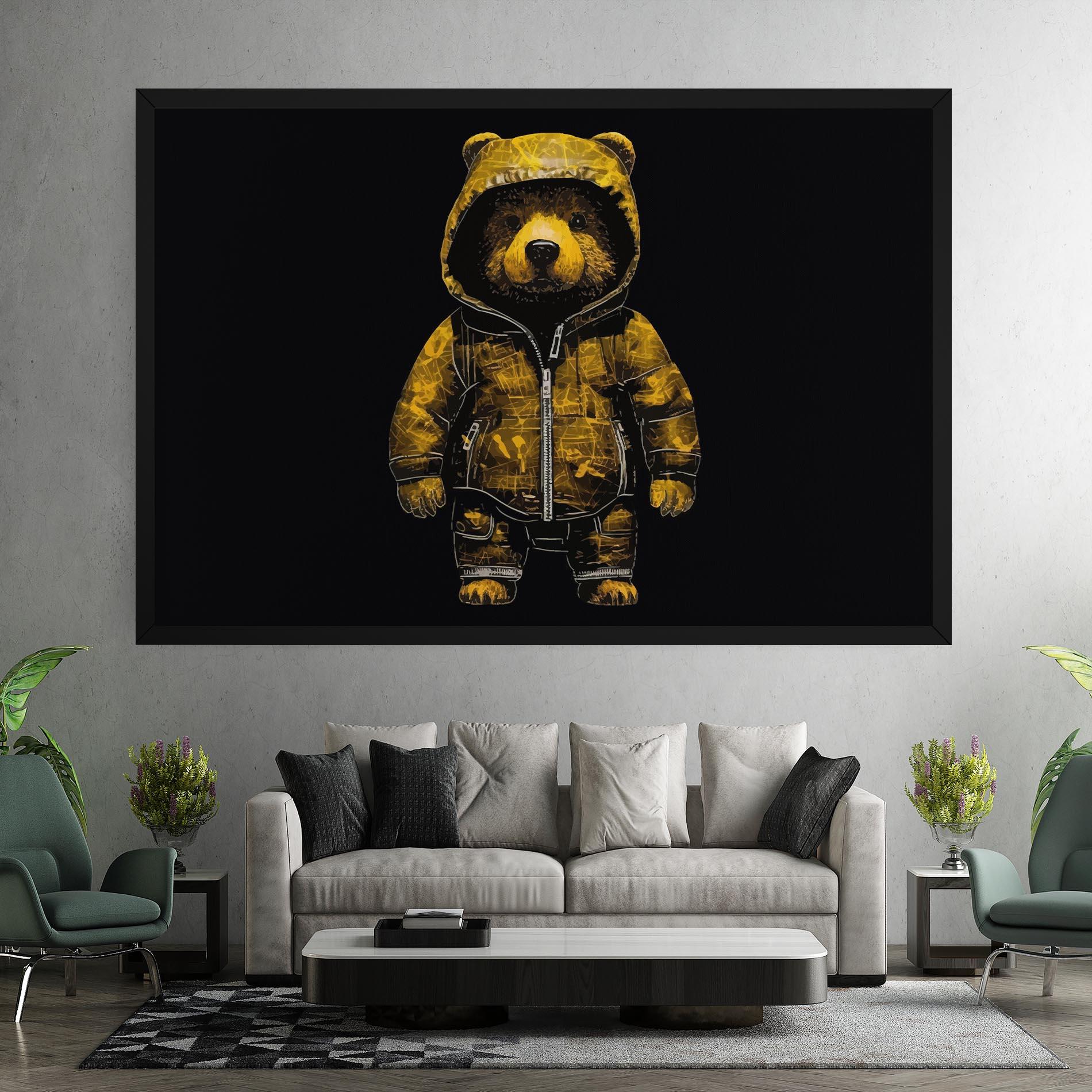 Tablou Canvas Yellow Bear mockup 7