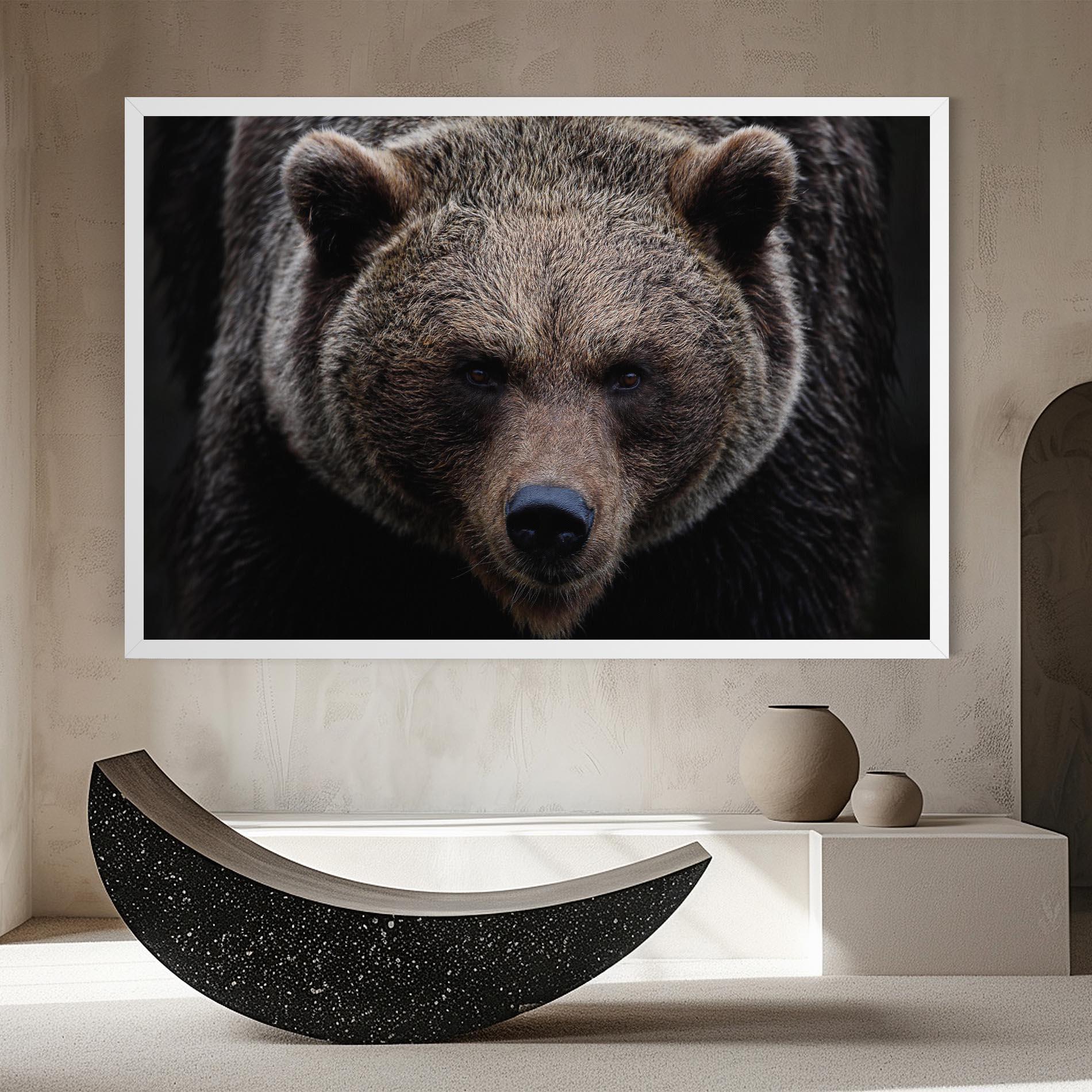 Tablou Canvas Brown Bear mockup 8