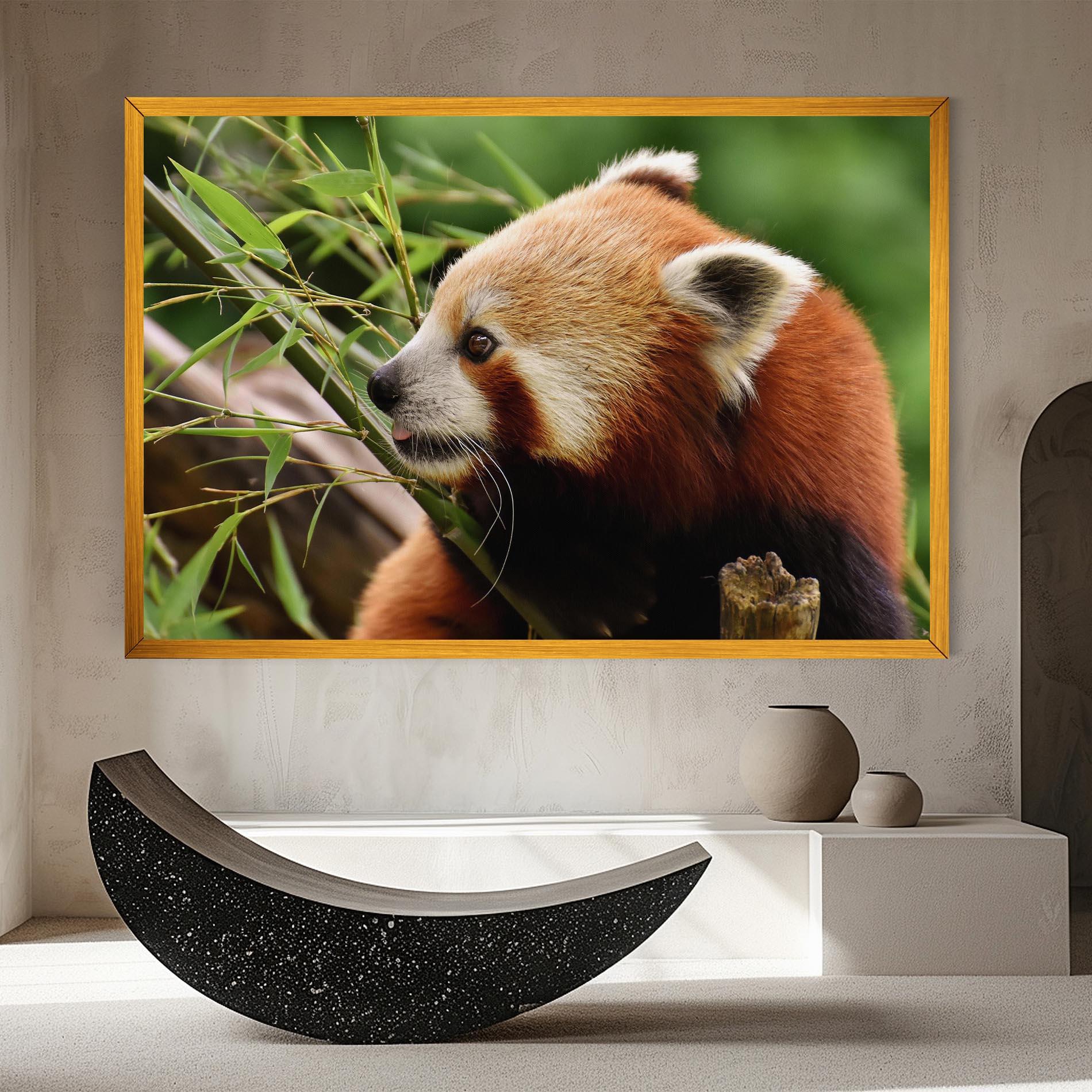 Tablou Canvas Cute Red Panda mockup 8
