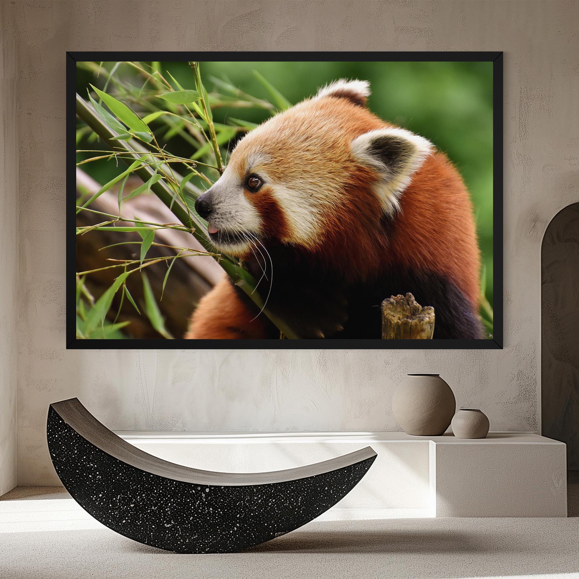 Tablou Canvas Cute Red Panda mockup 8