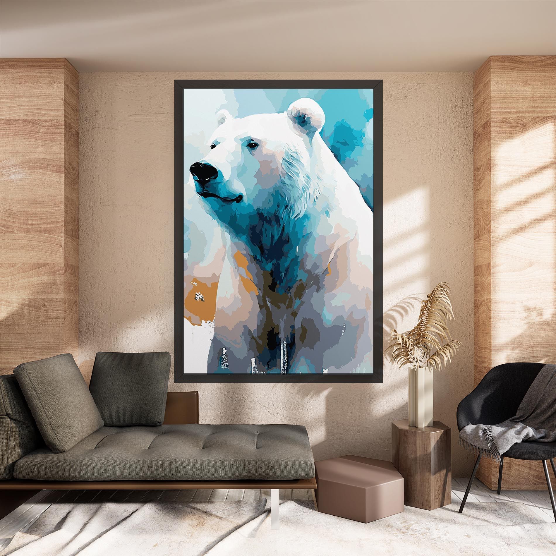 Beautiful Icebear mockup 8
